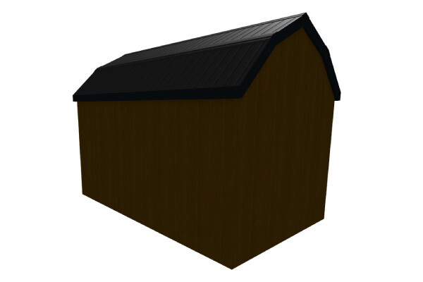 12x20_Gambrel-Cabin_APT_Back