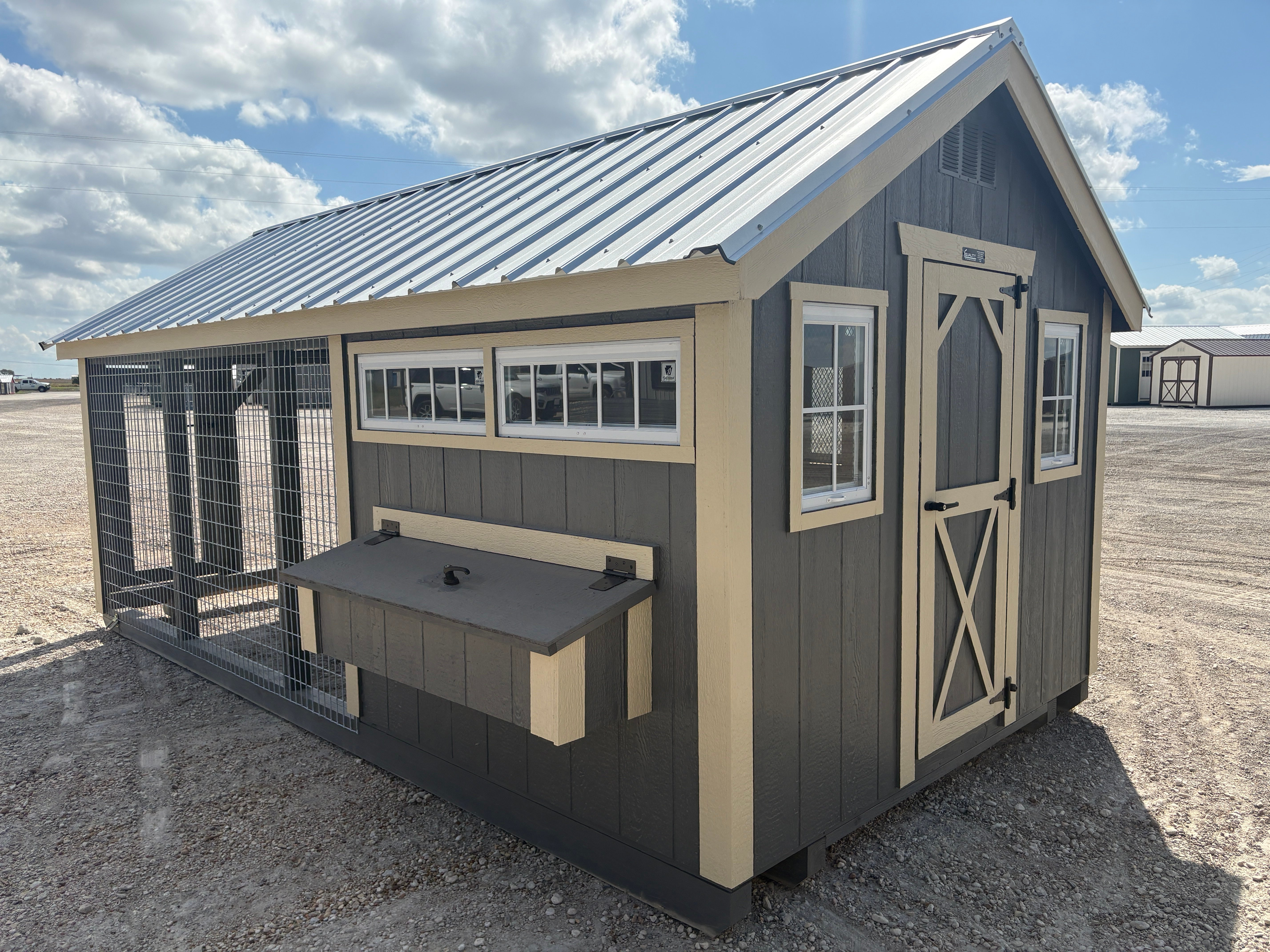 8x16 Chicken Coop #8820