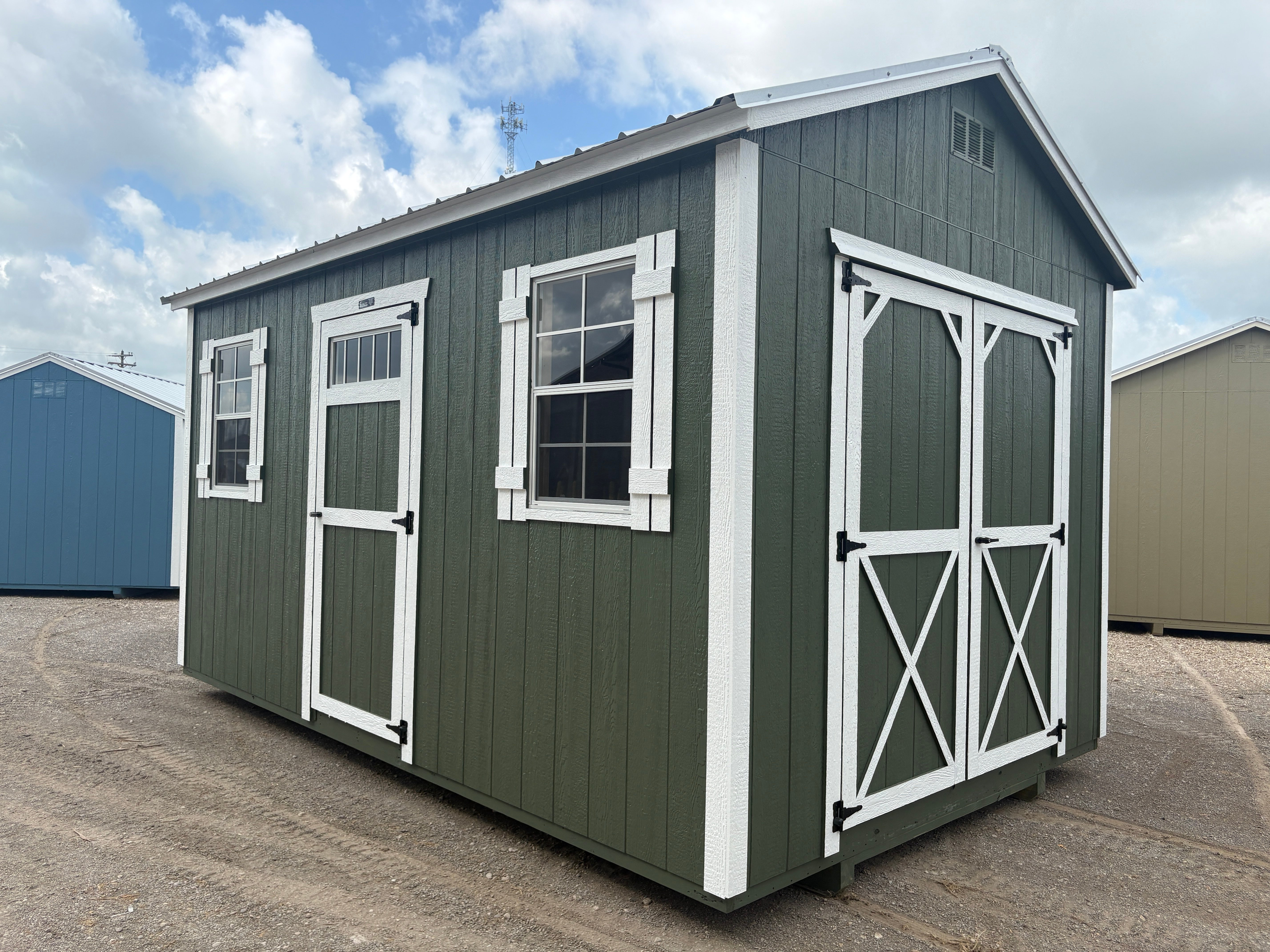 10x16 Elite Garden Shed #8276
