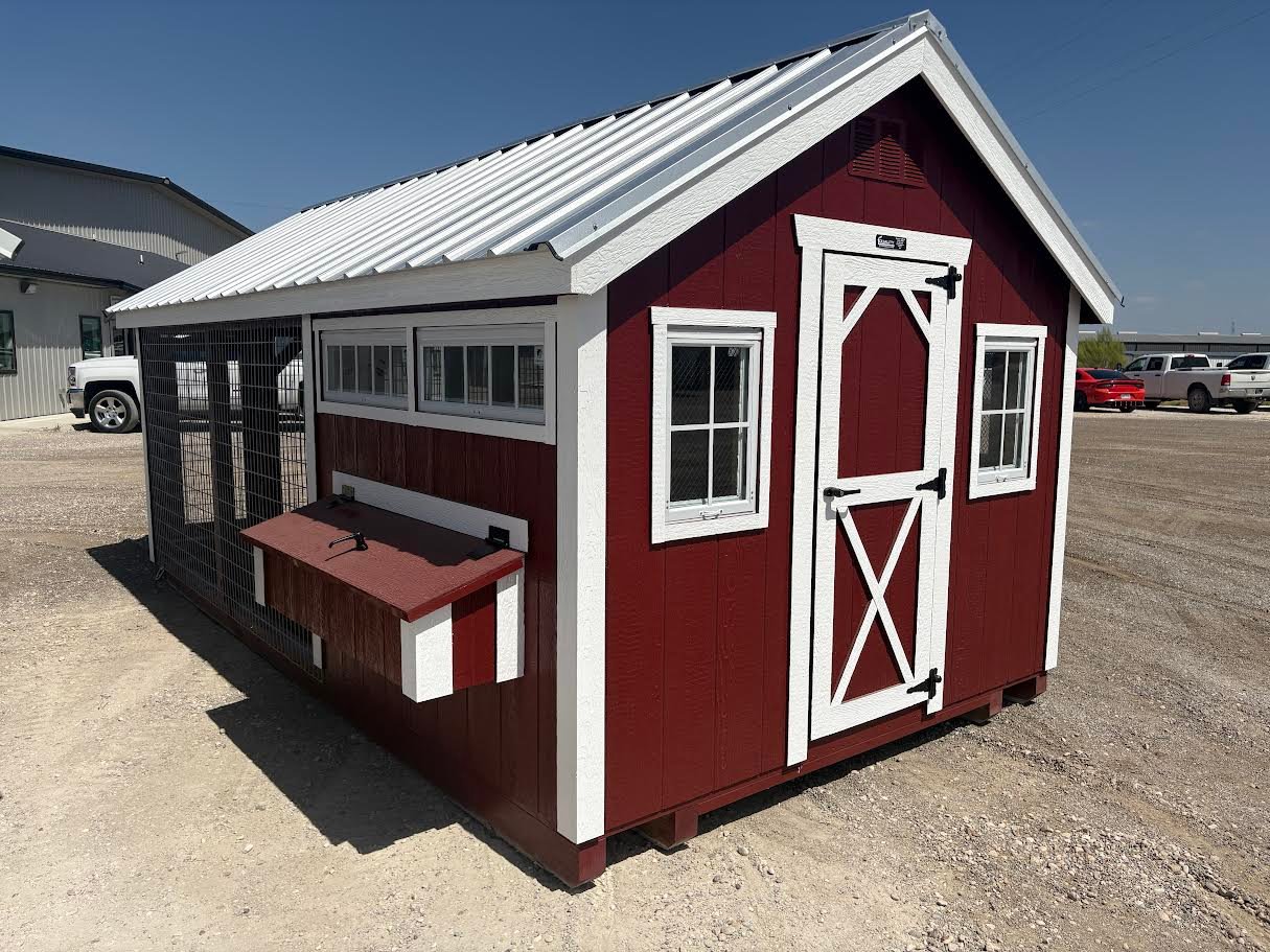 8x16 Chicken Coop #8638