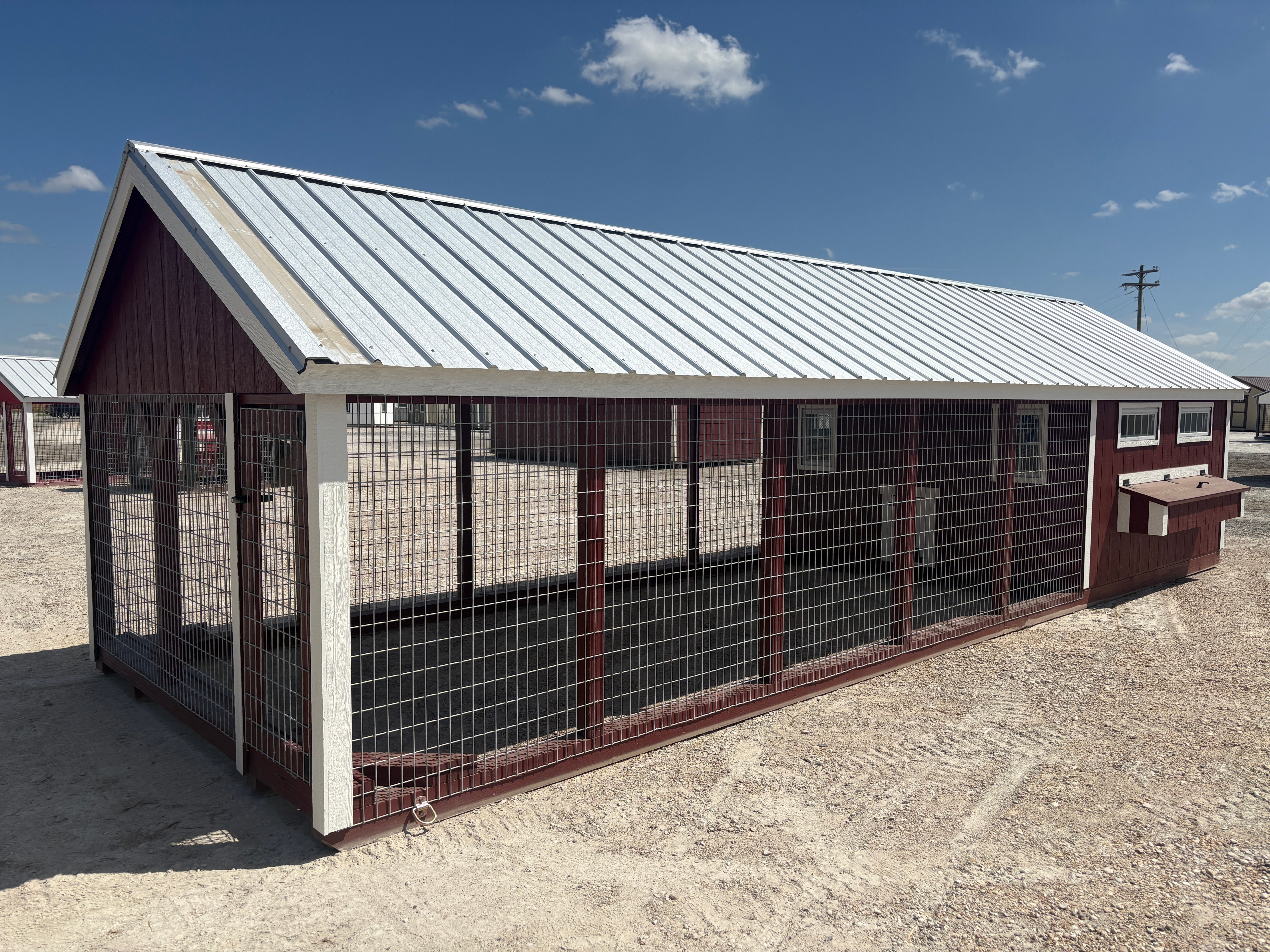 10x30 Chicken Coop #7012
