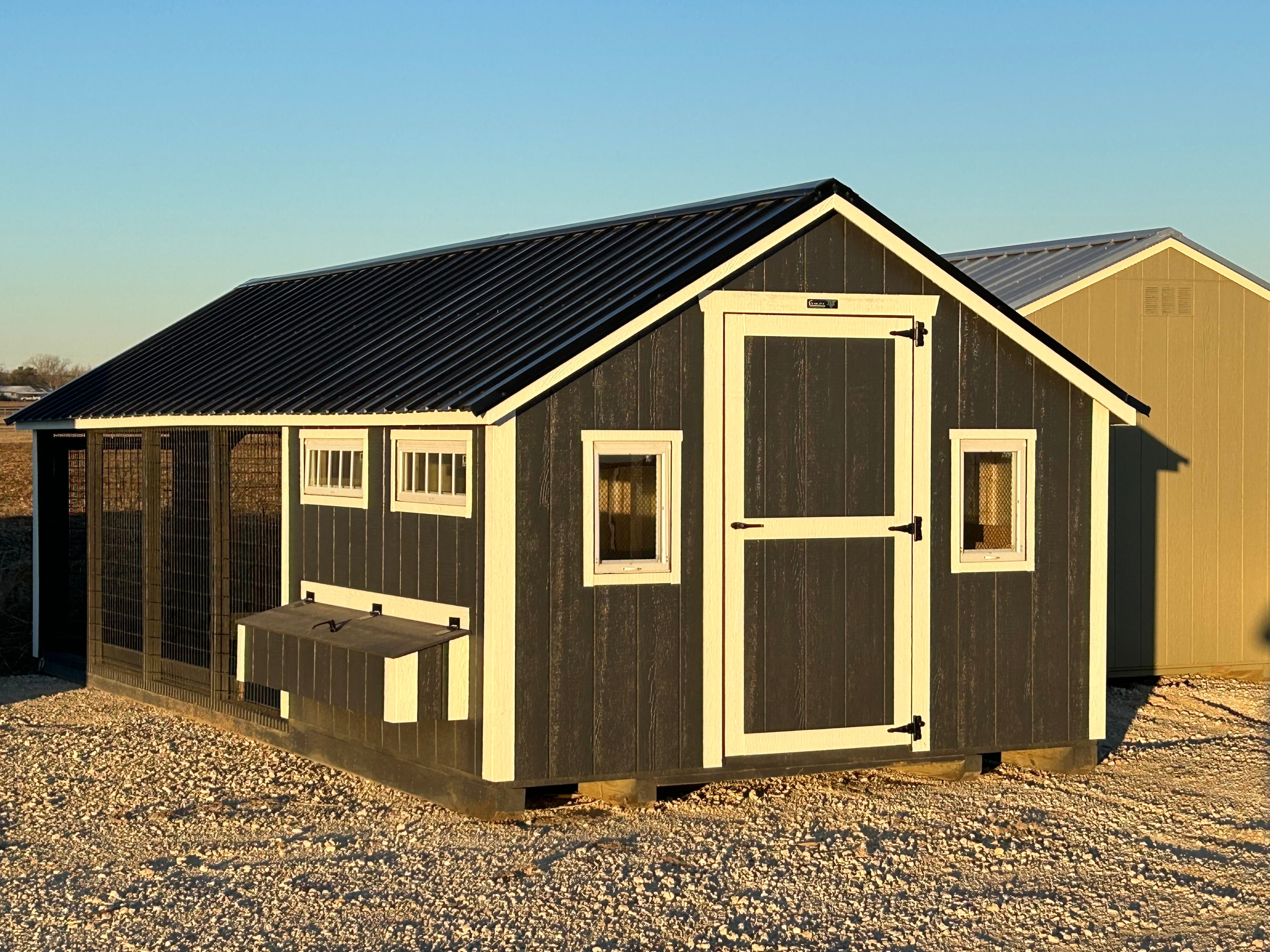 10x24 Chicken Coop #7272