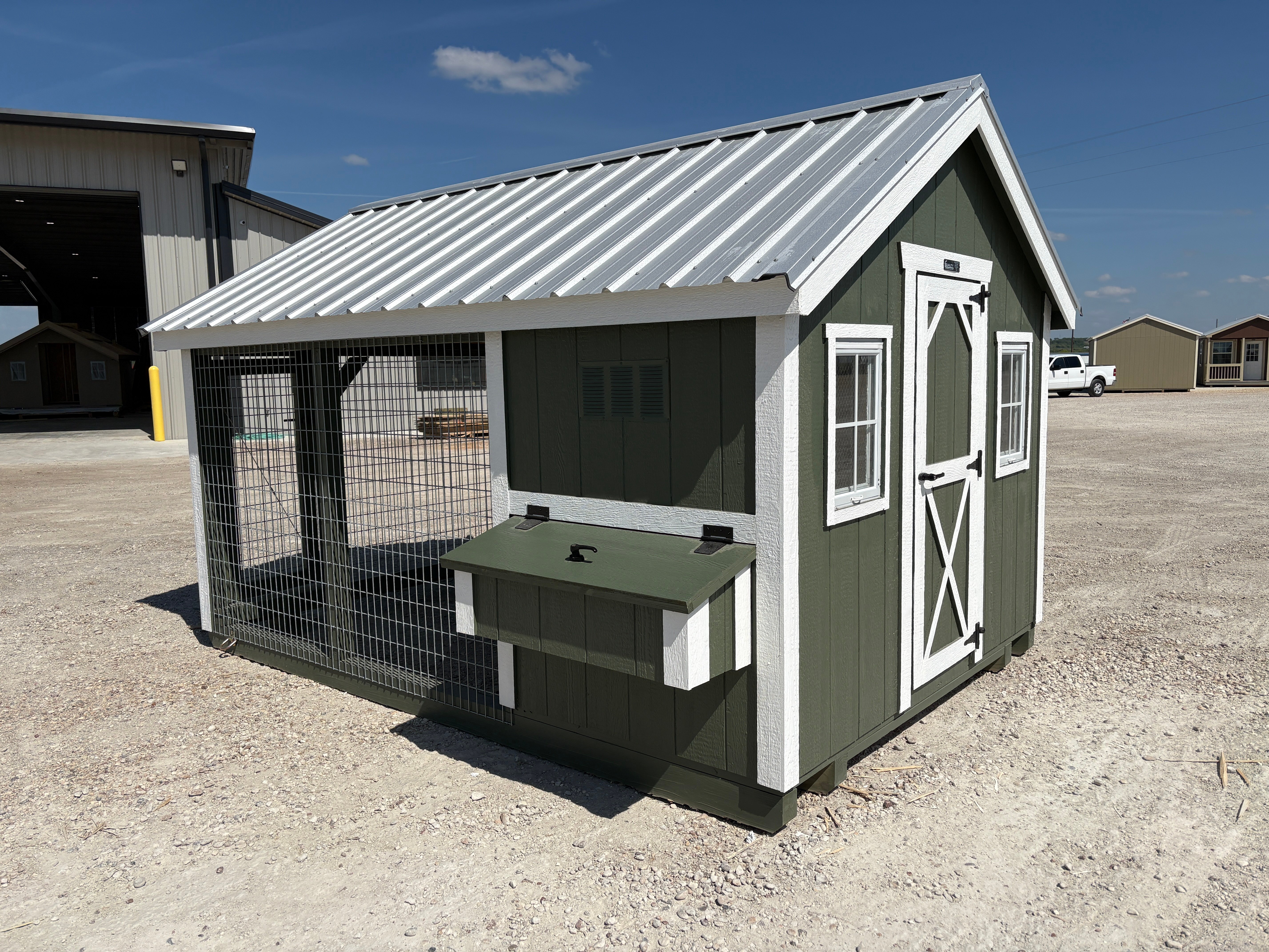 8x12 Chicken Coop #7781