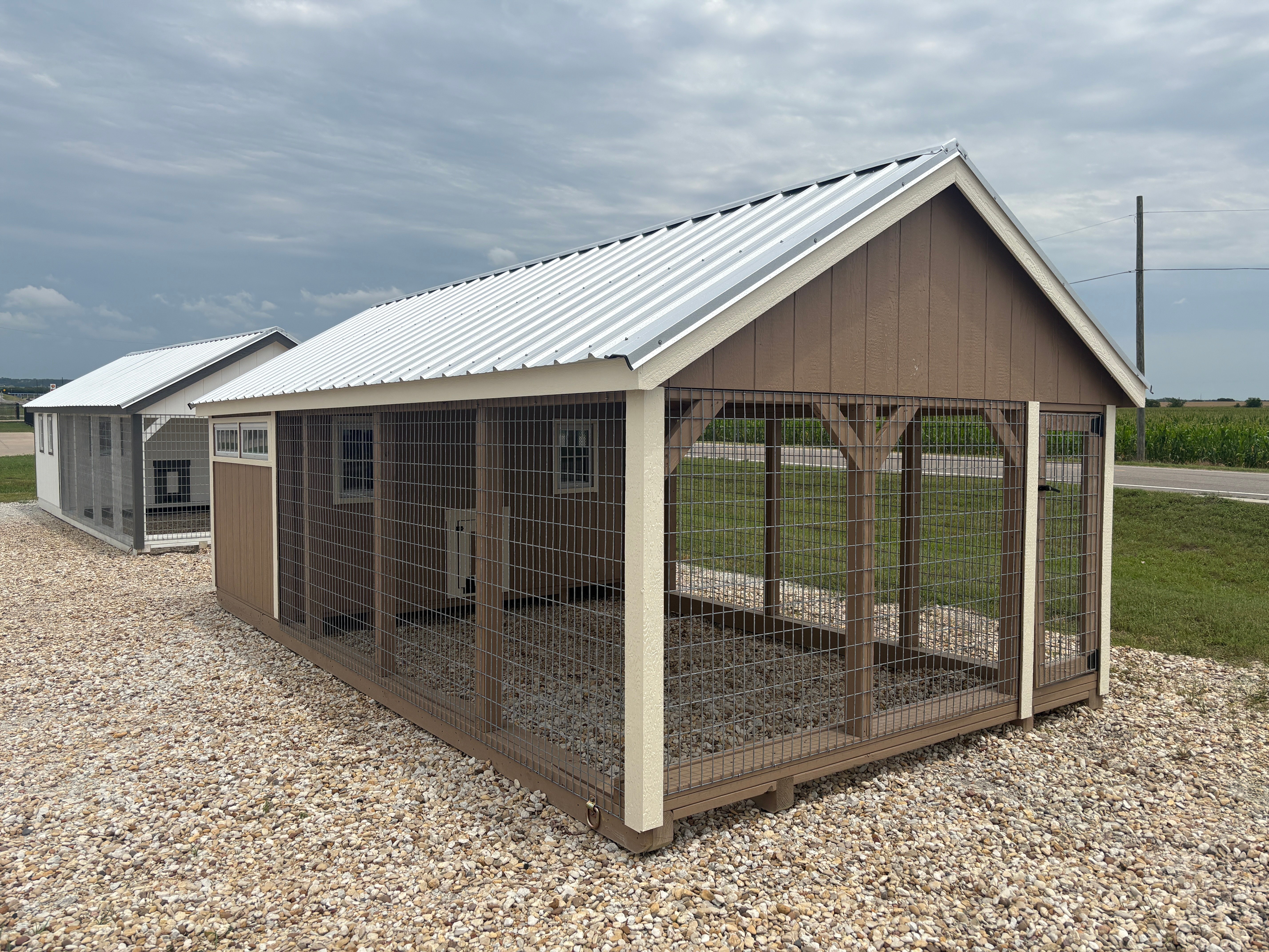 10x20 Chicken Coop #7784