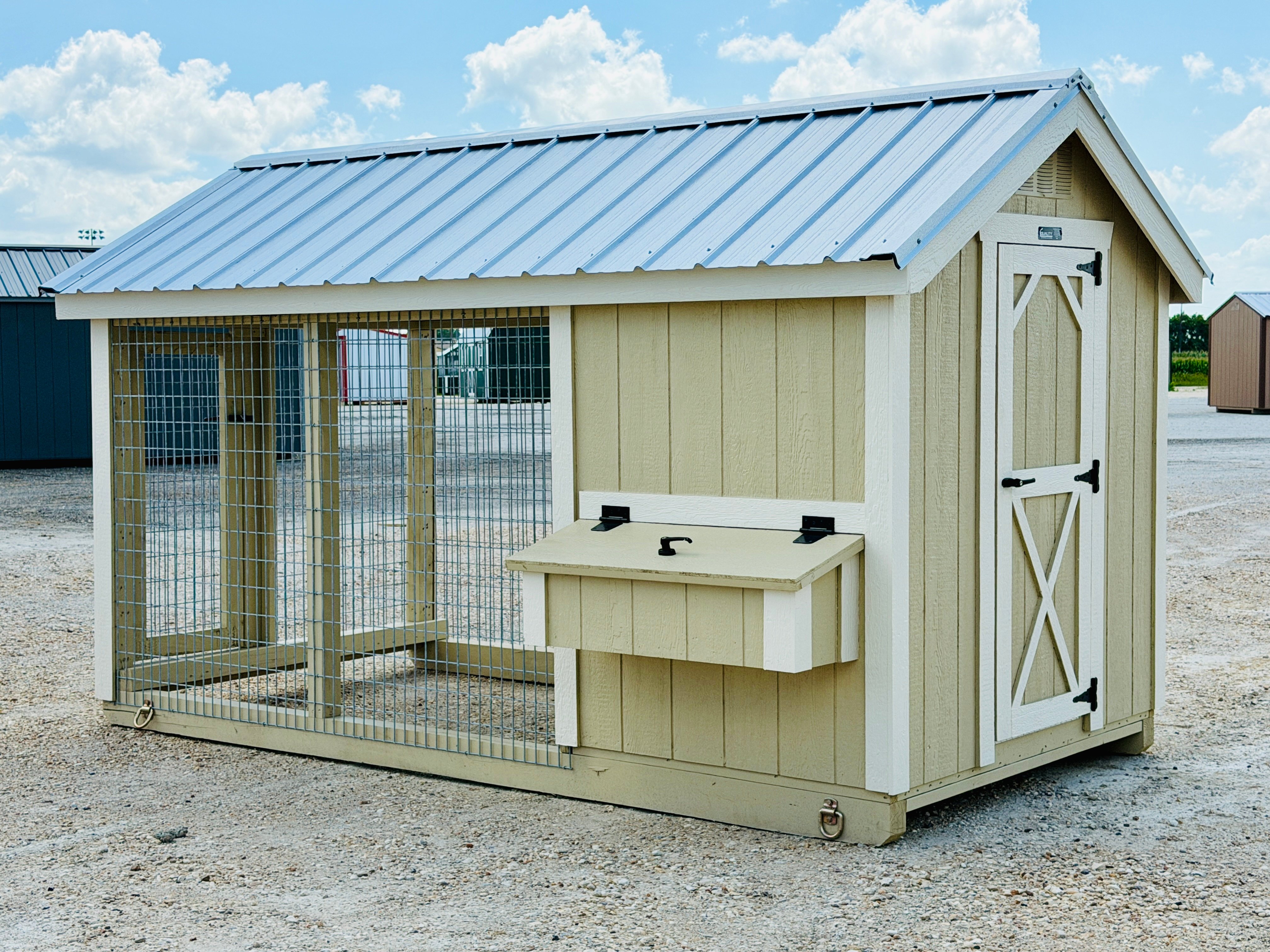 6x12 Dog Kennel #8205