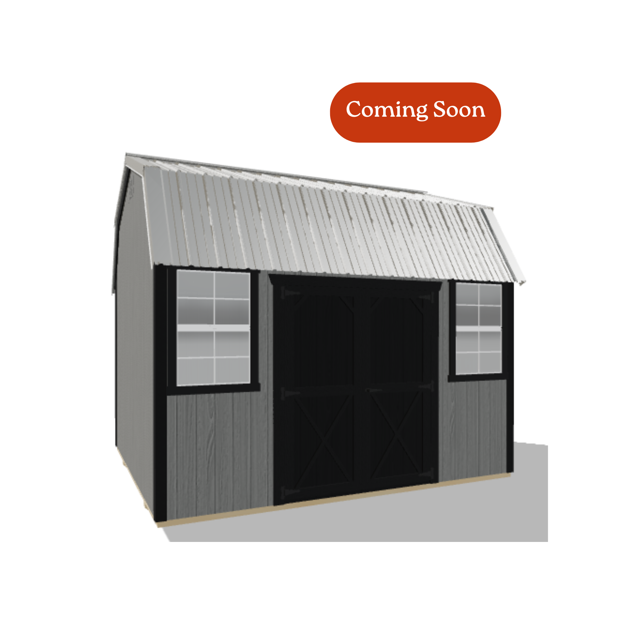 10x12 Lofted Barn #8481
