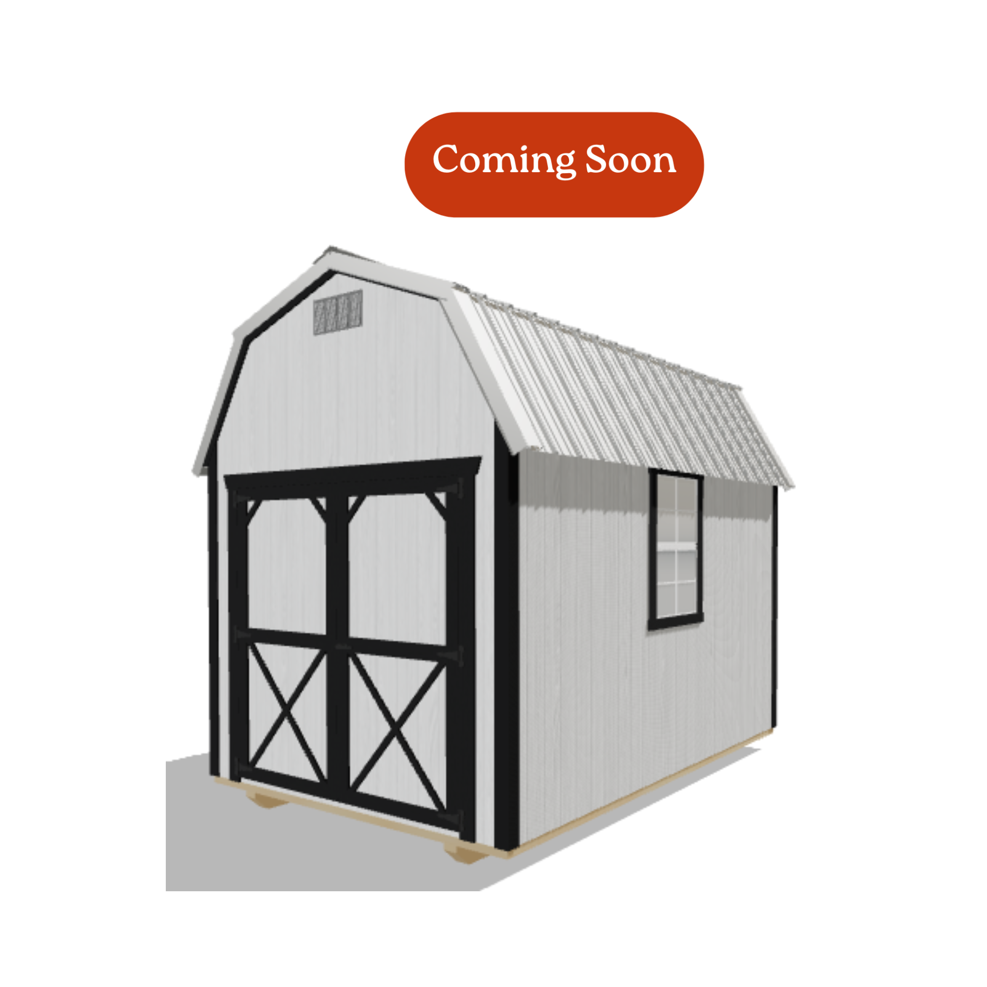 8X12 Lofted Barn #8865