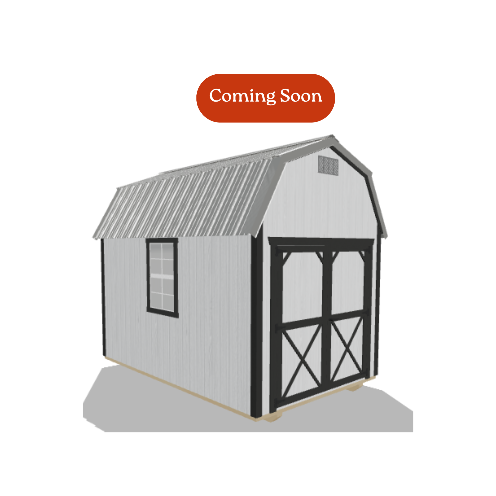 8X12 Lofted Barn #8930