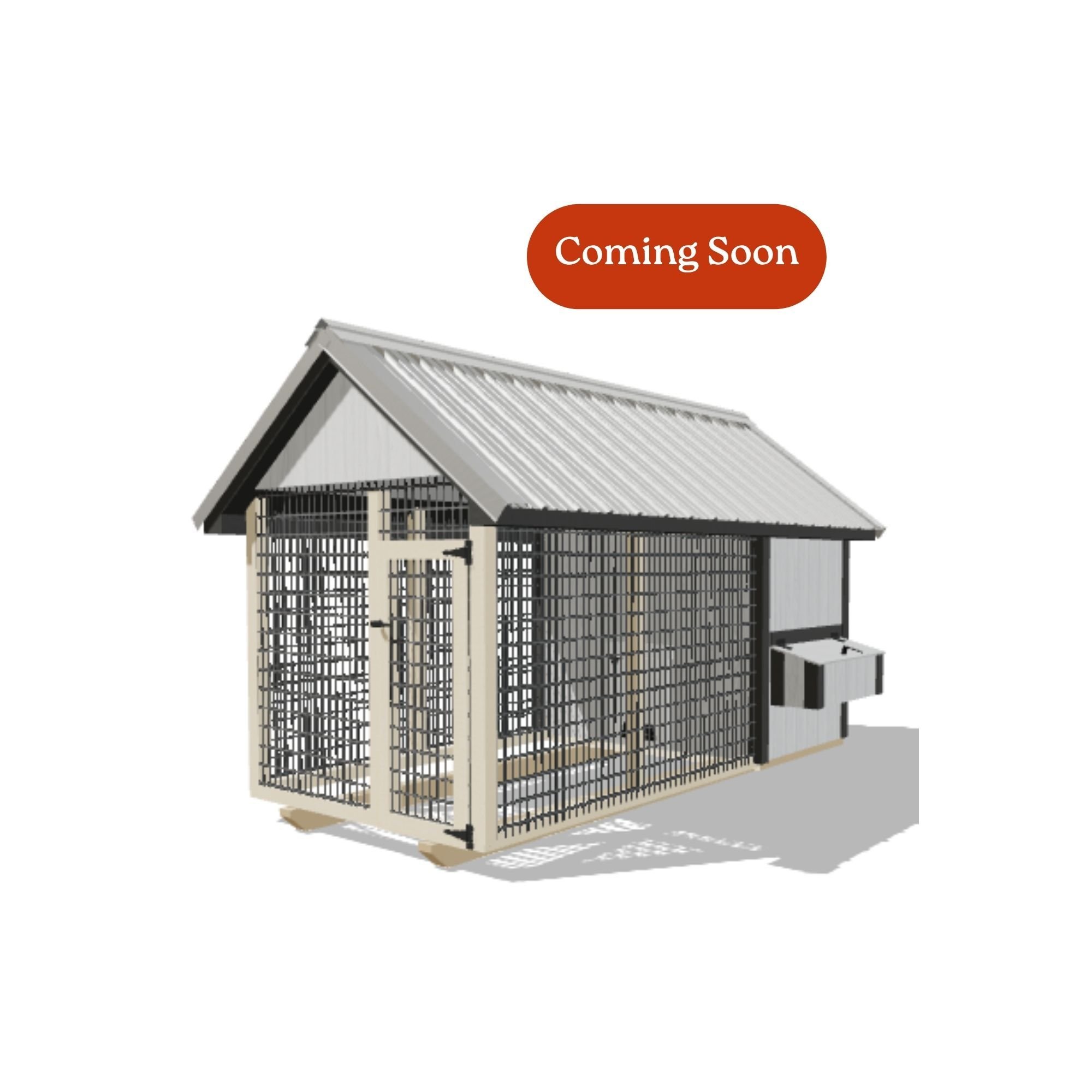 6x12 Chicken Coop #8388