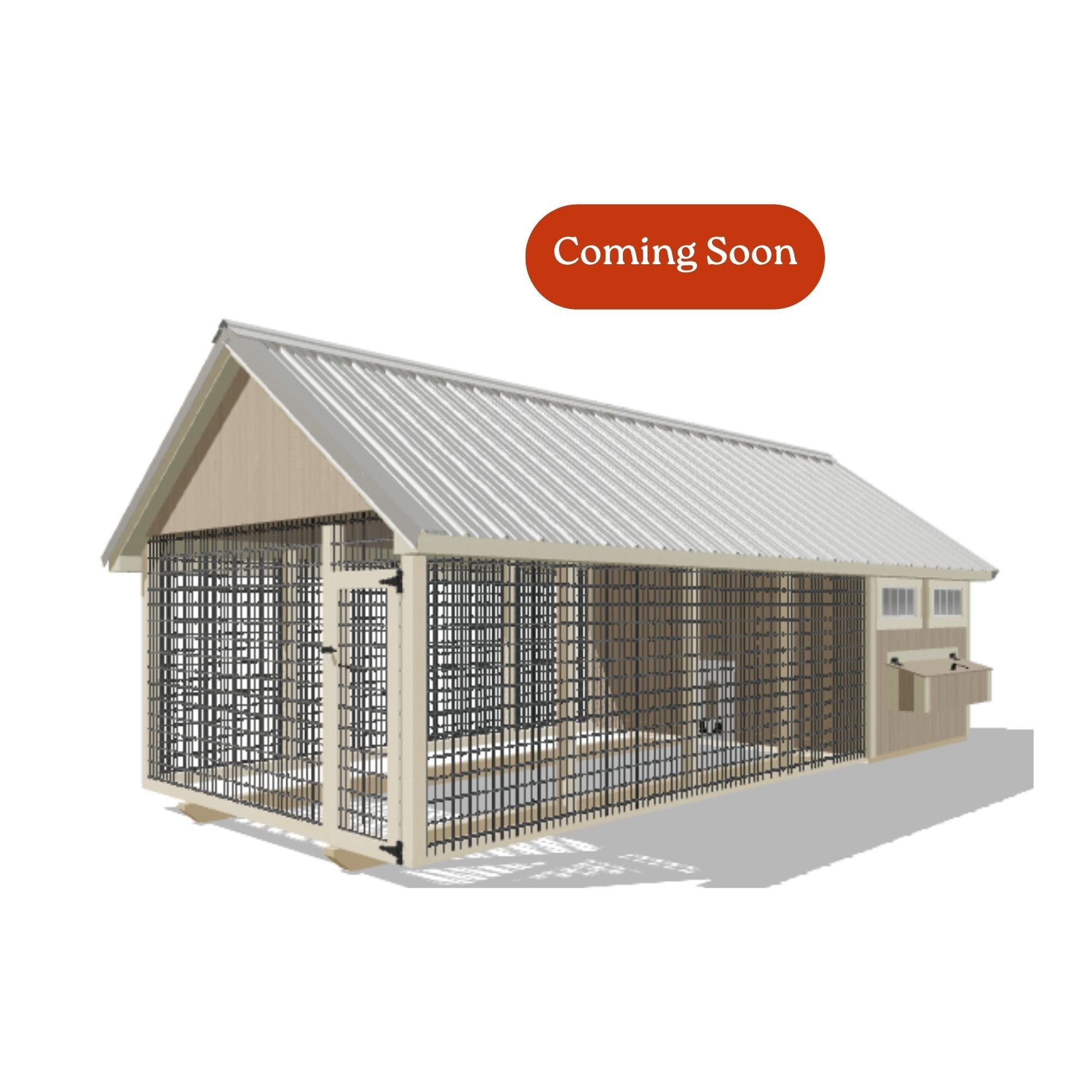 10x20 Chicken Coop #8390