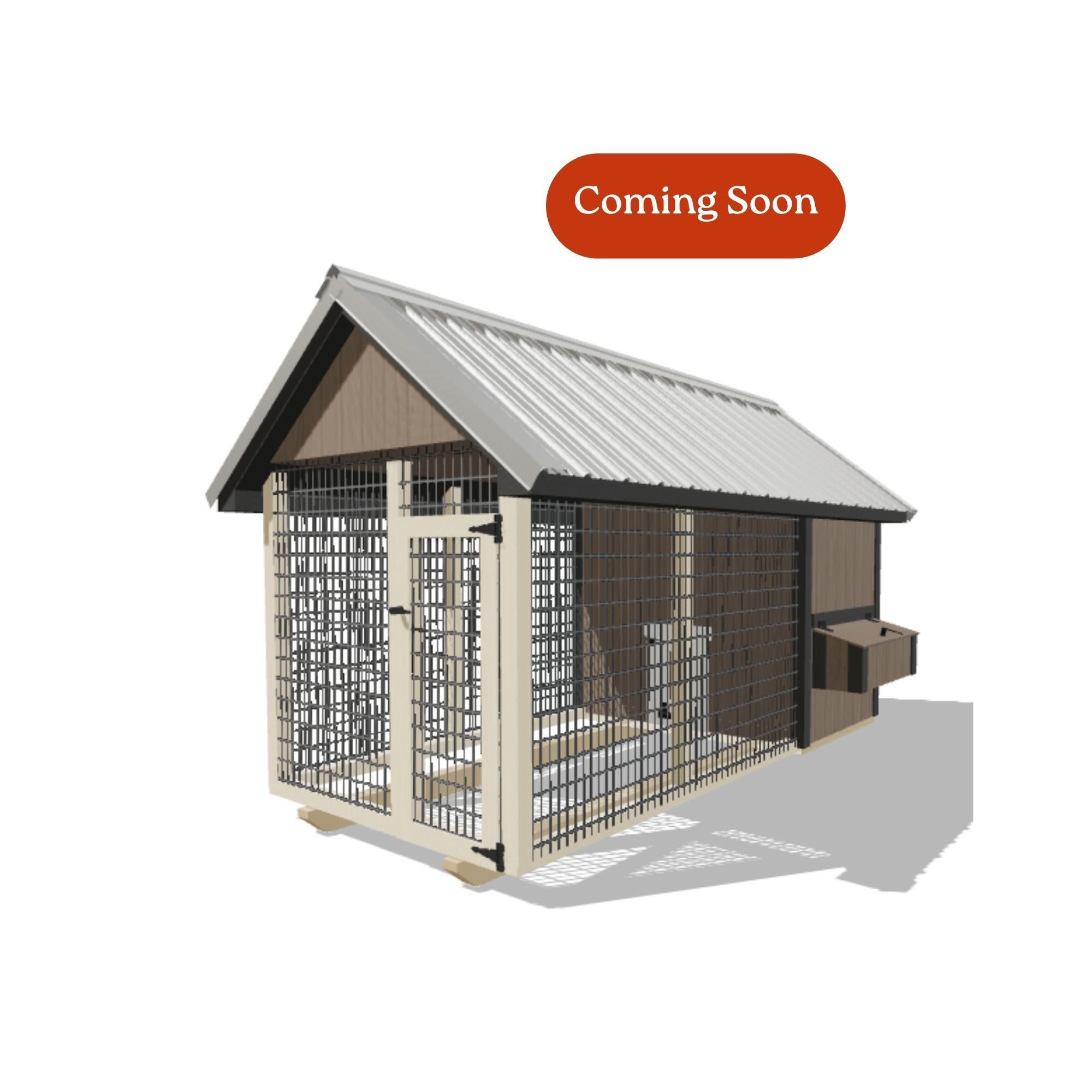 6x12 Chicken Coop #8352