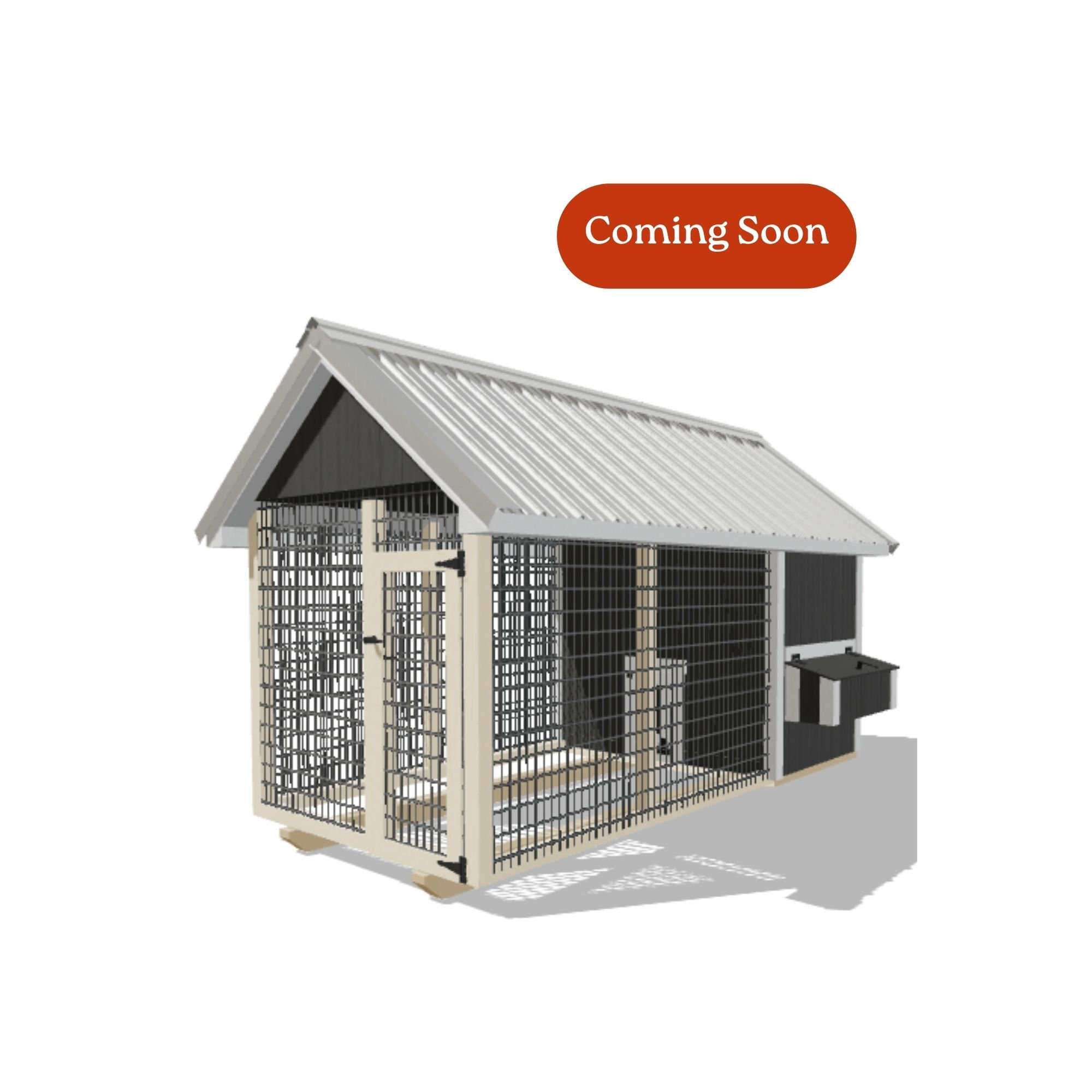 6x12 Chicken Coop #8354