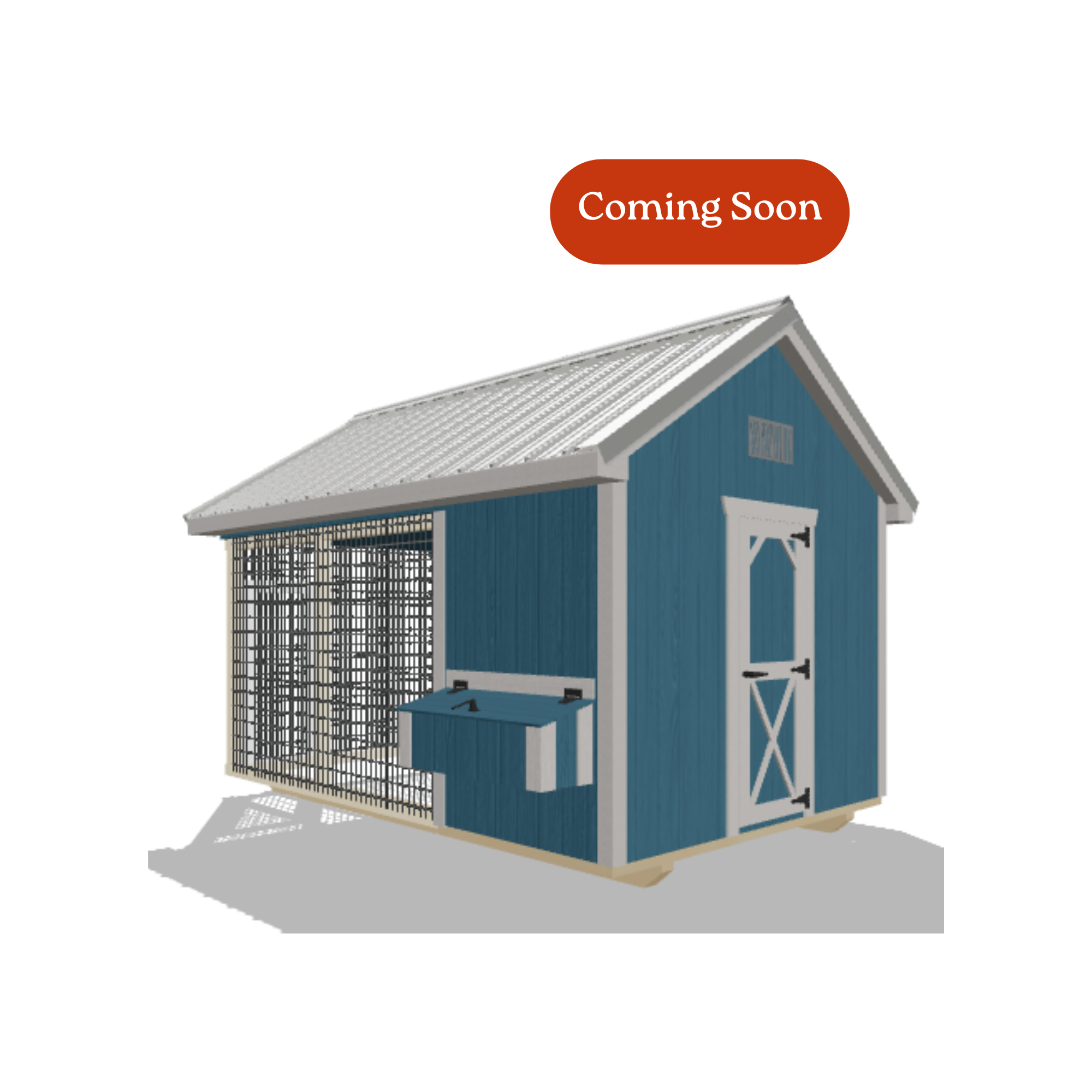8x12 Chicken Coop #8741
