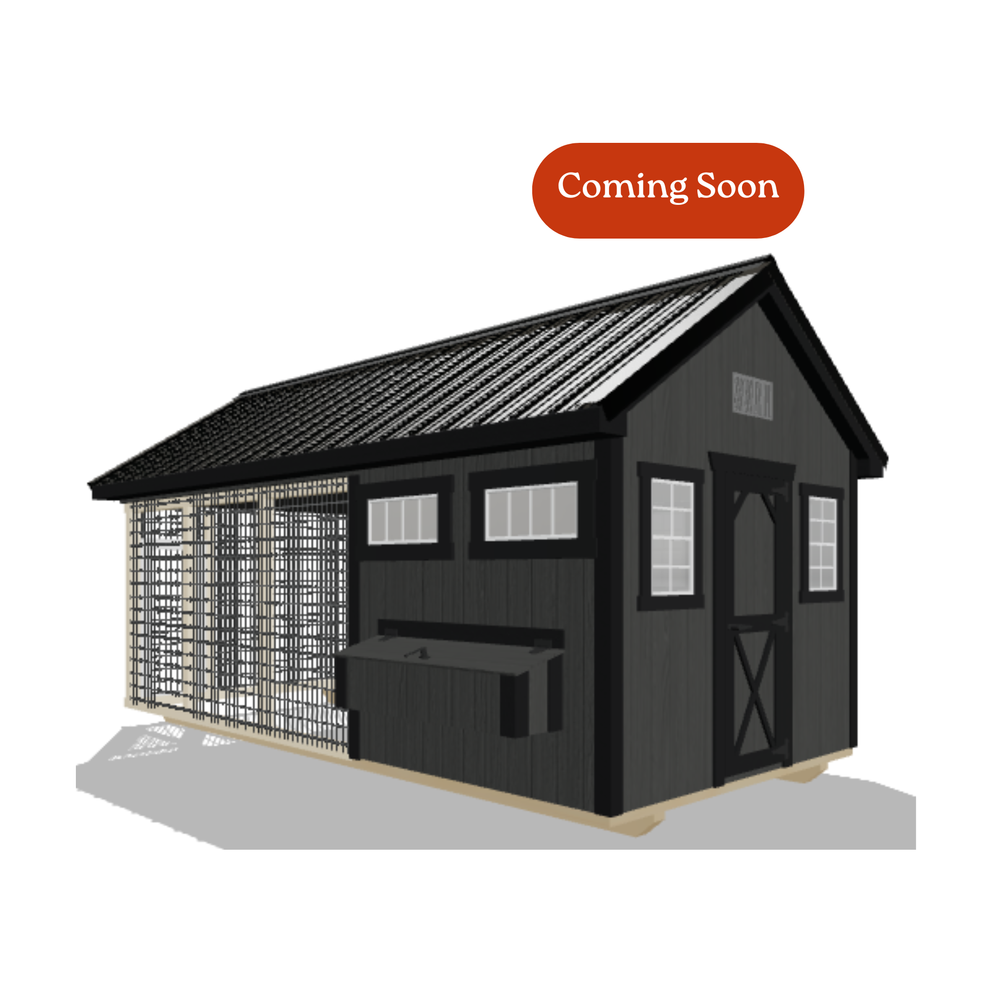 8x16 Chicken Coop #8852