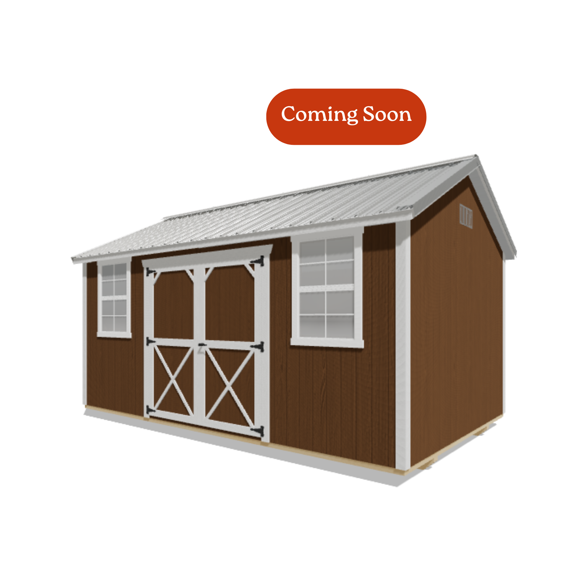 10x16 Garden Shed #8724