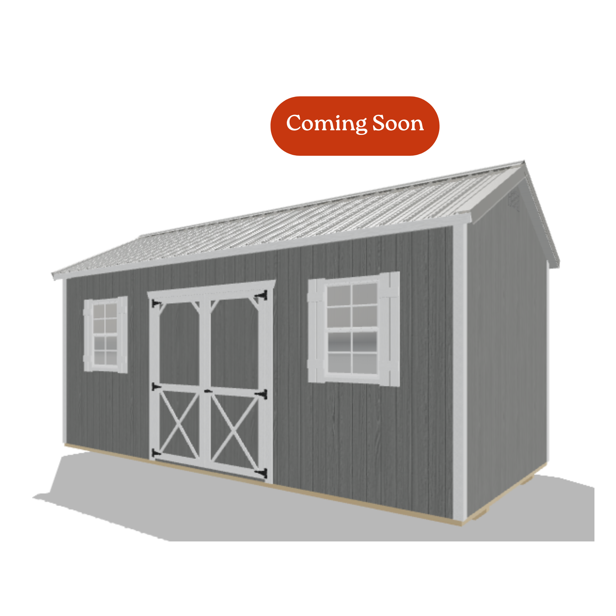 10x20 Elite Garden Shed #8726