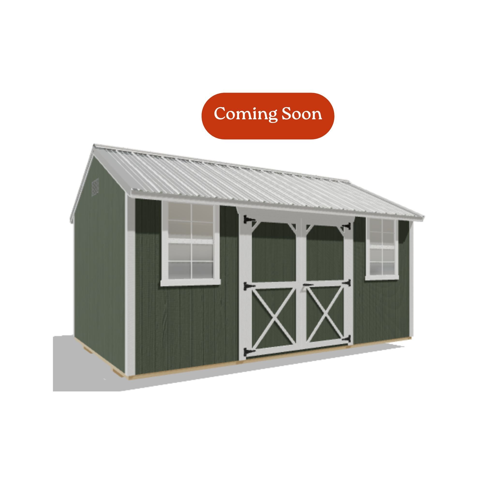 10x16 Garden Shed #8505