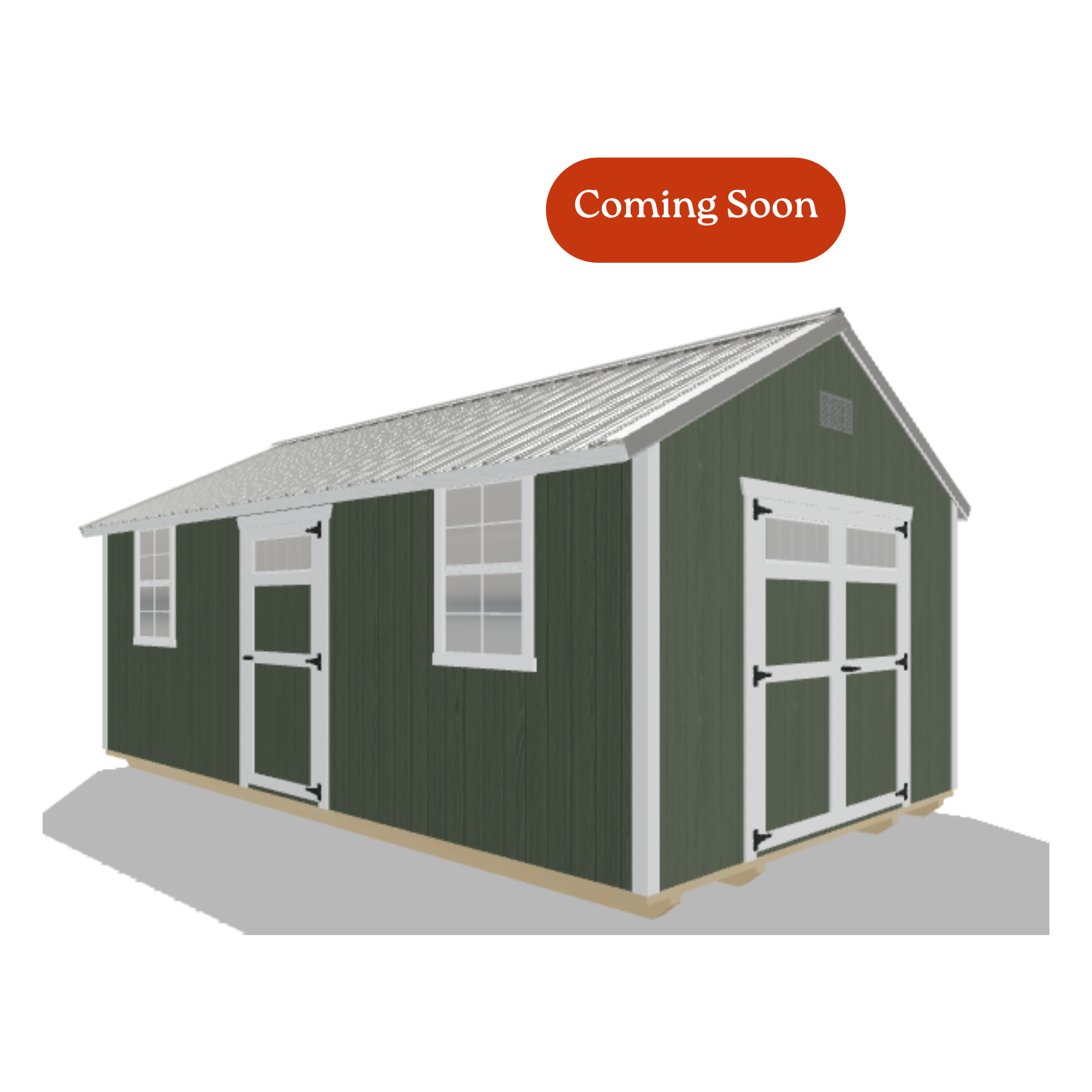 12x20 Garden Shed #8588