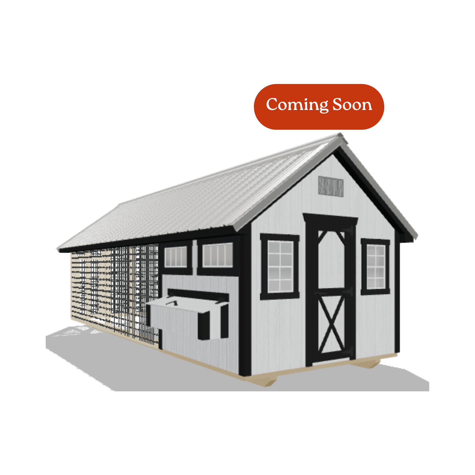 8x20 Chicken Coop #8196