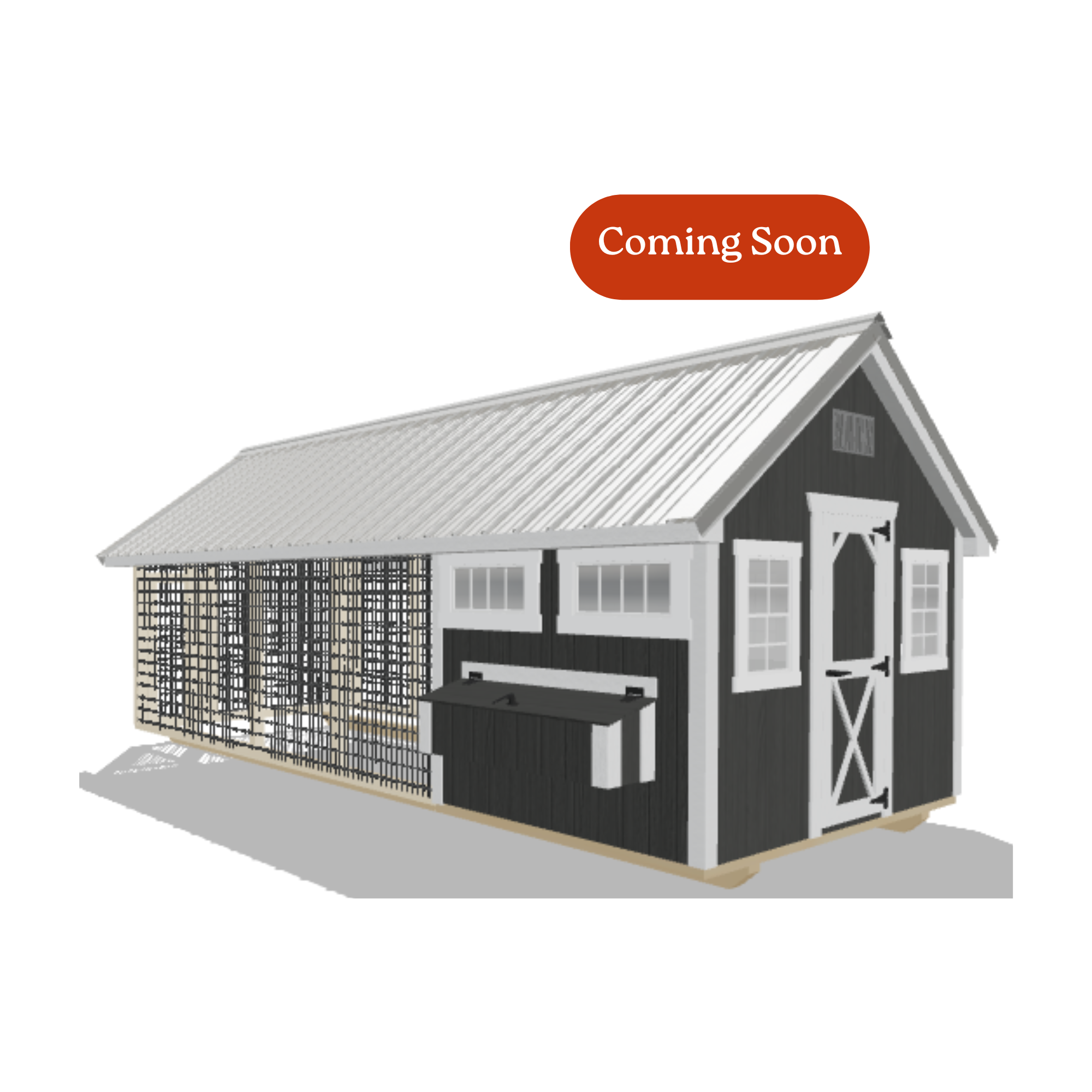 8x20 Chicken Coop #8197