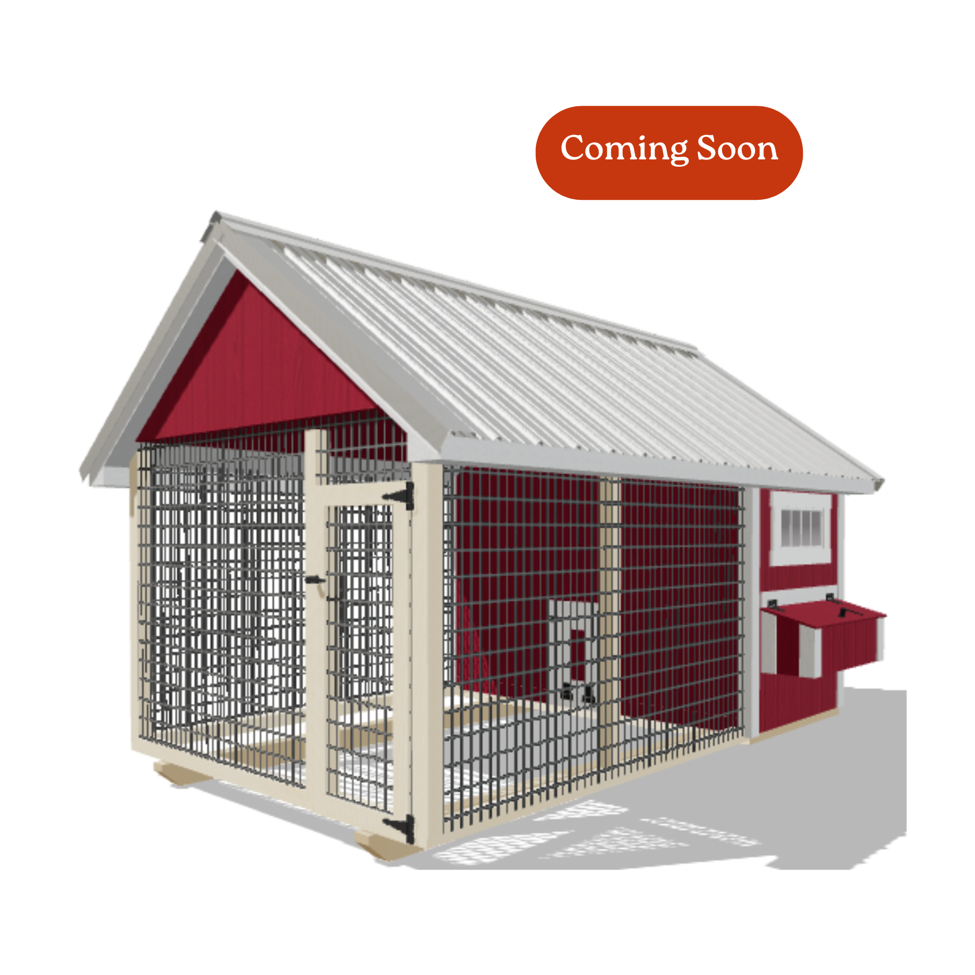 8x12 Chicken Coop #8201