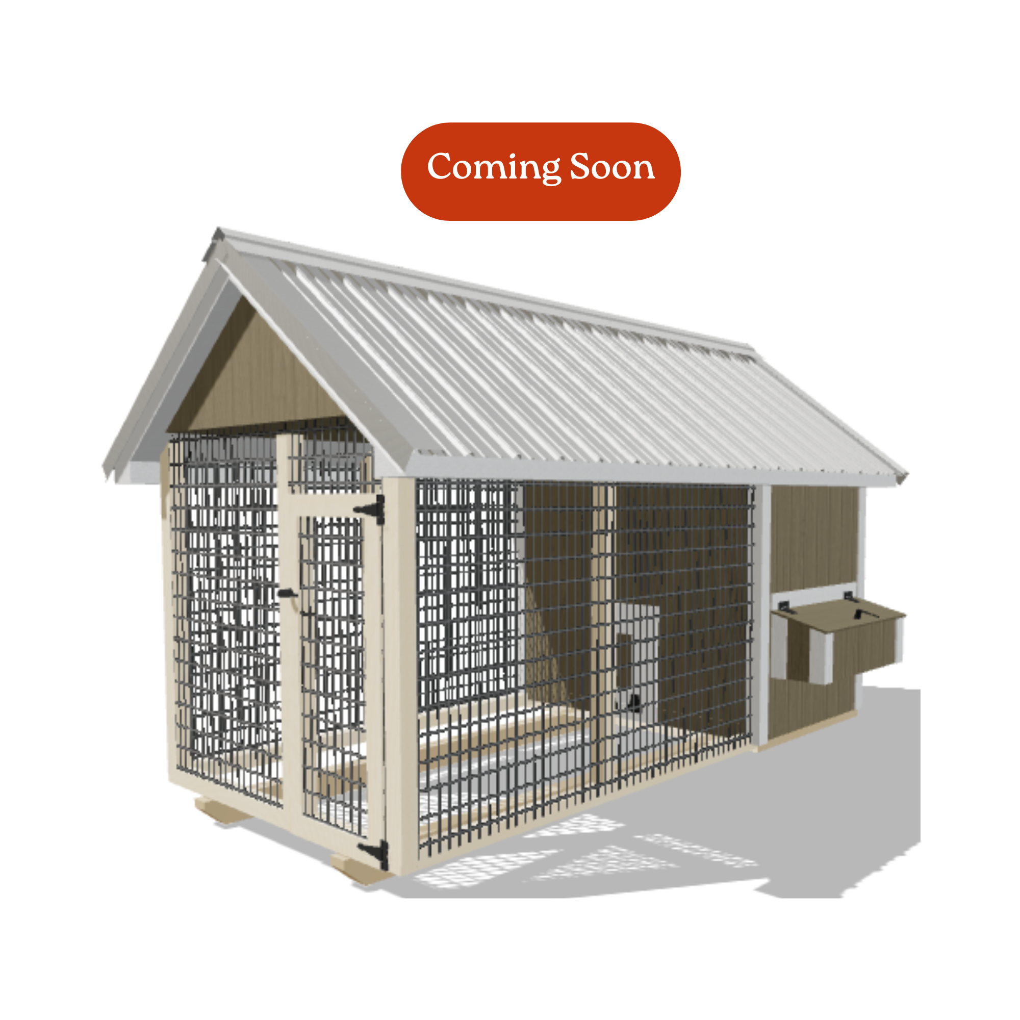 6x12 Chicken Coop #8203