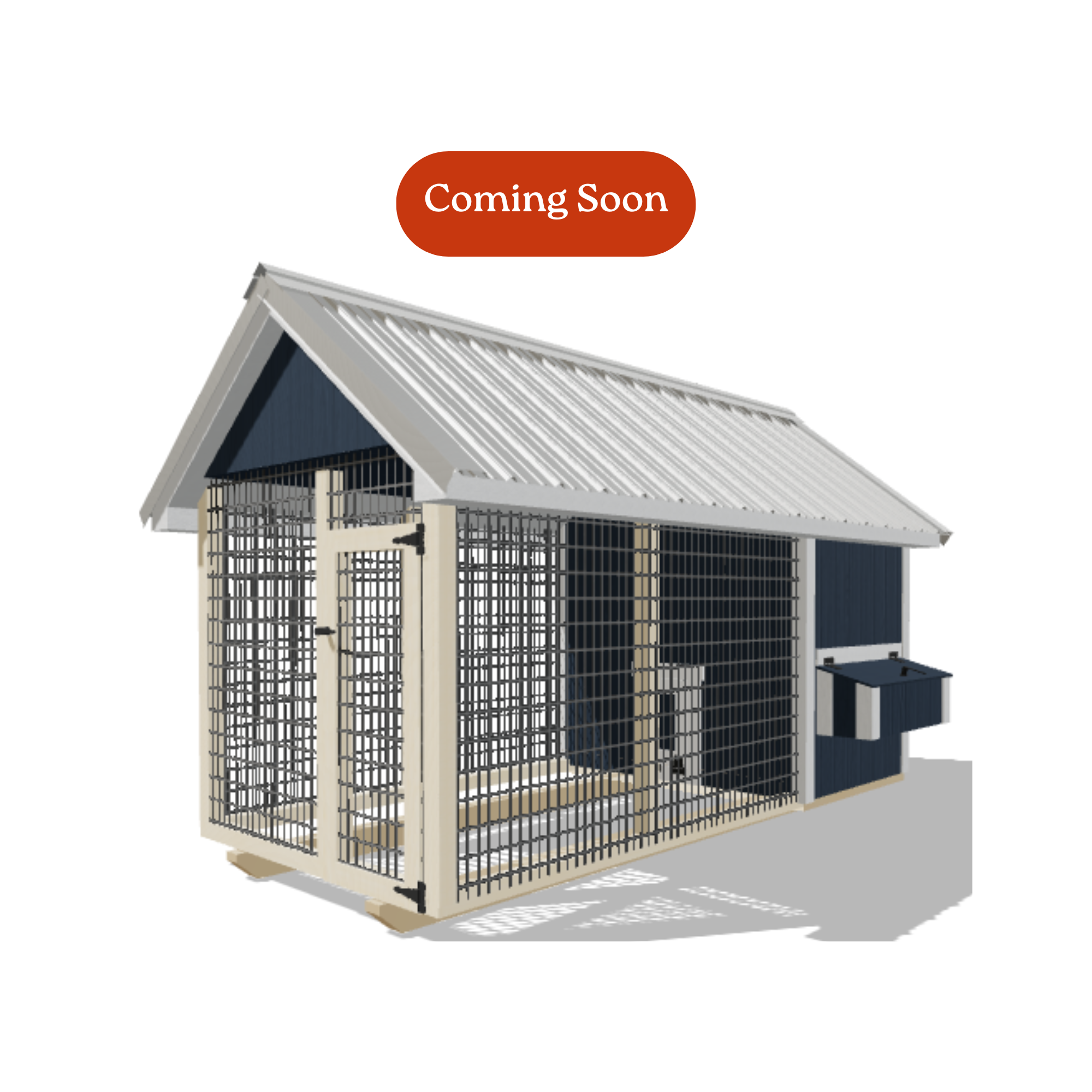 6x12 Chicken Coop #8204
