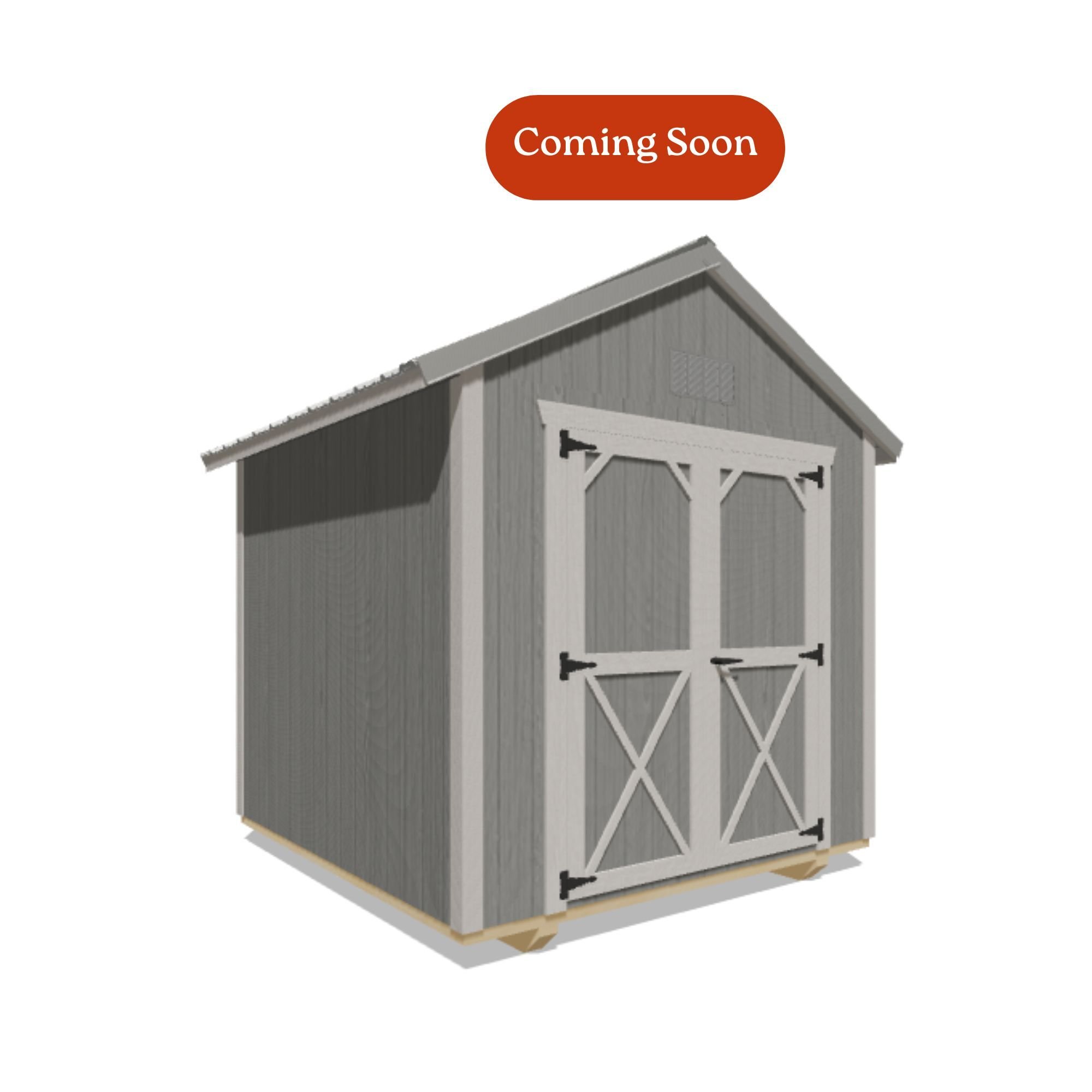 8x8 Utility Shed #8415
