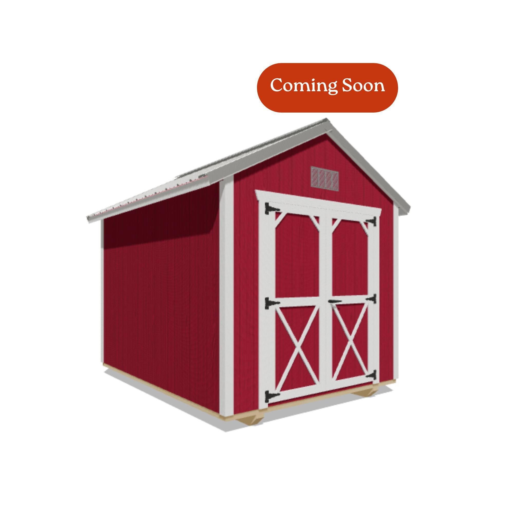 8x10 Utility Shed #8489