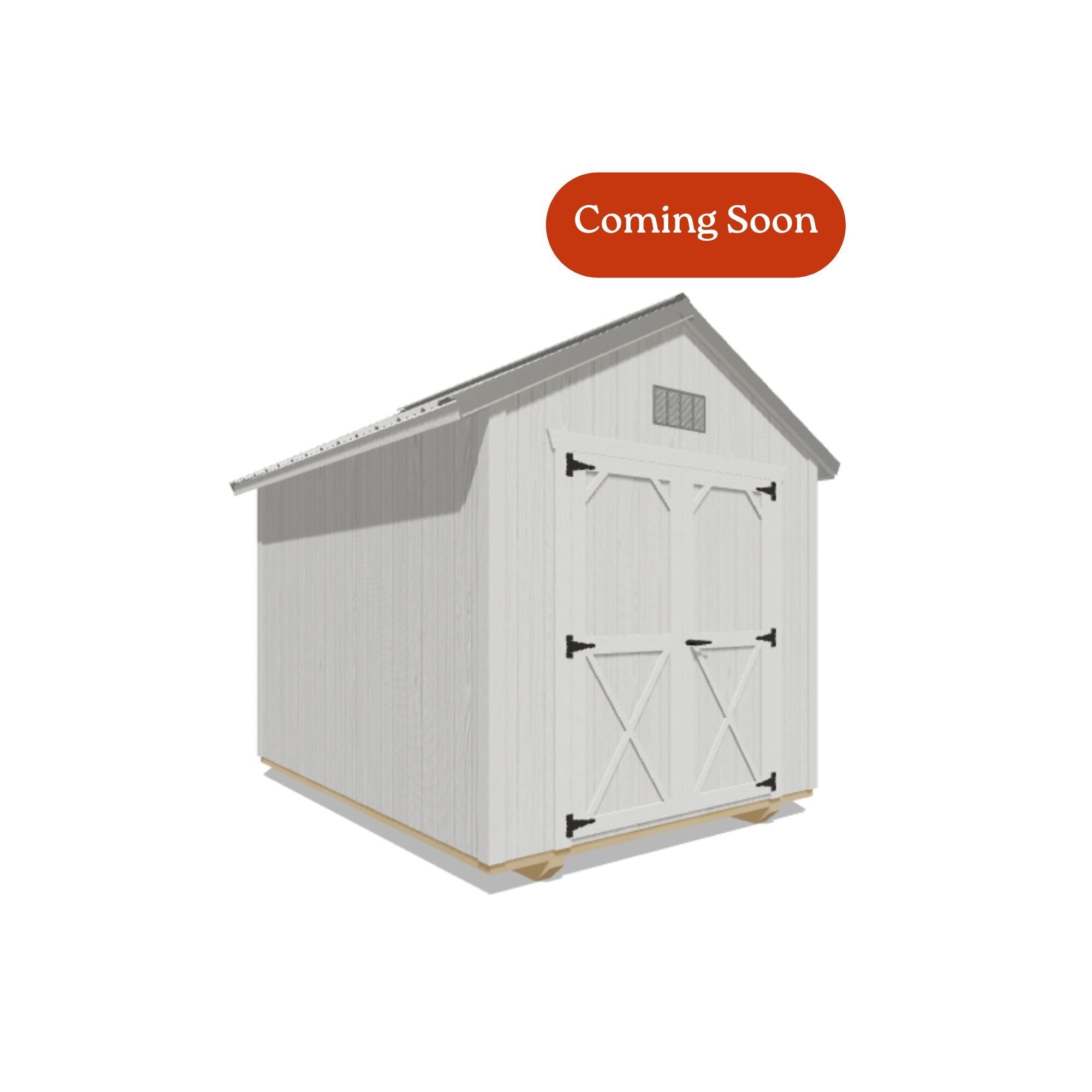 8x10 Utility Shed #8490