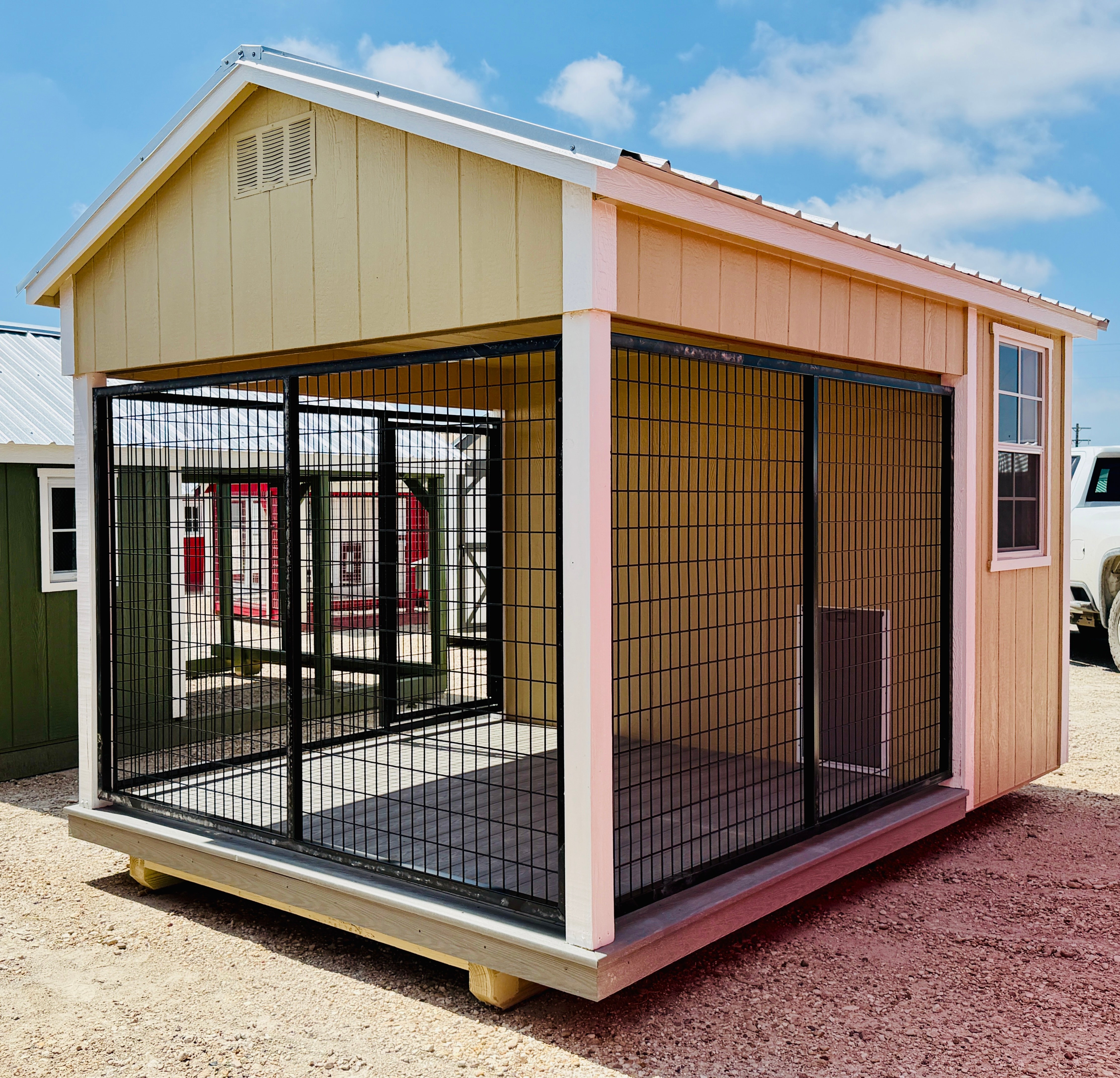 8x12 Dog Kennel #7838