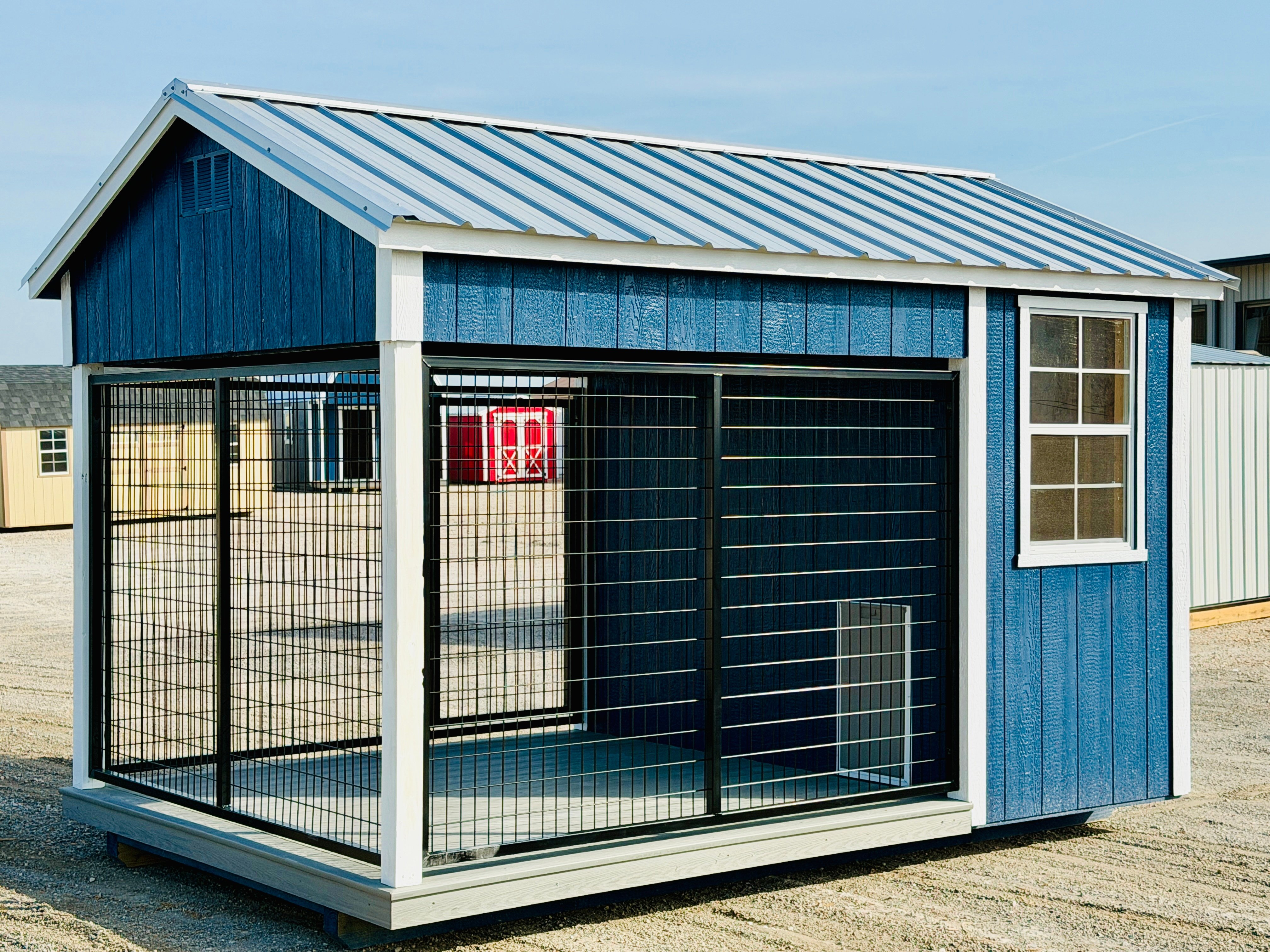 8x12 Dog Kennel #8334