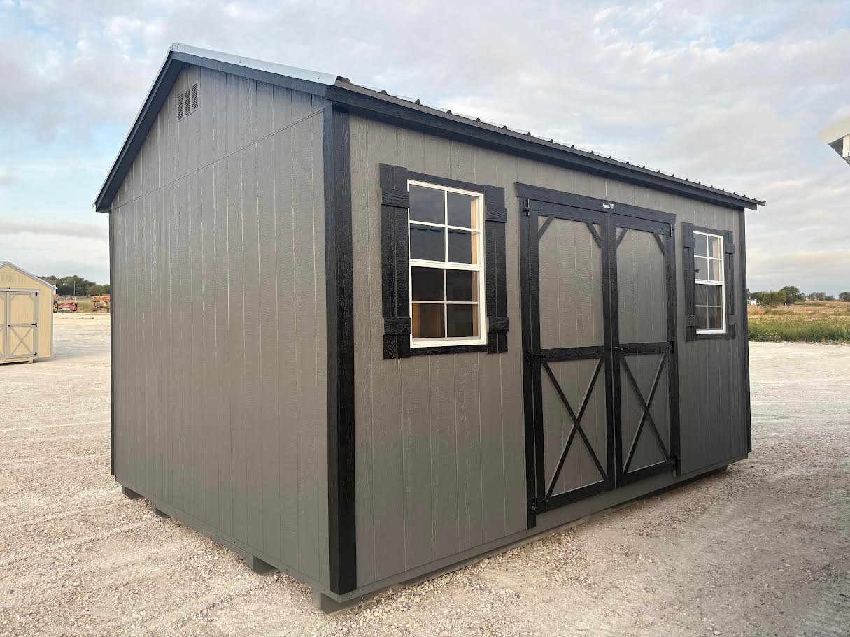 12x16 Elite Garden Shed #8748
