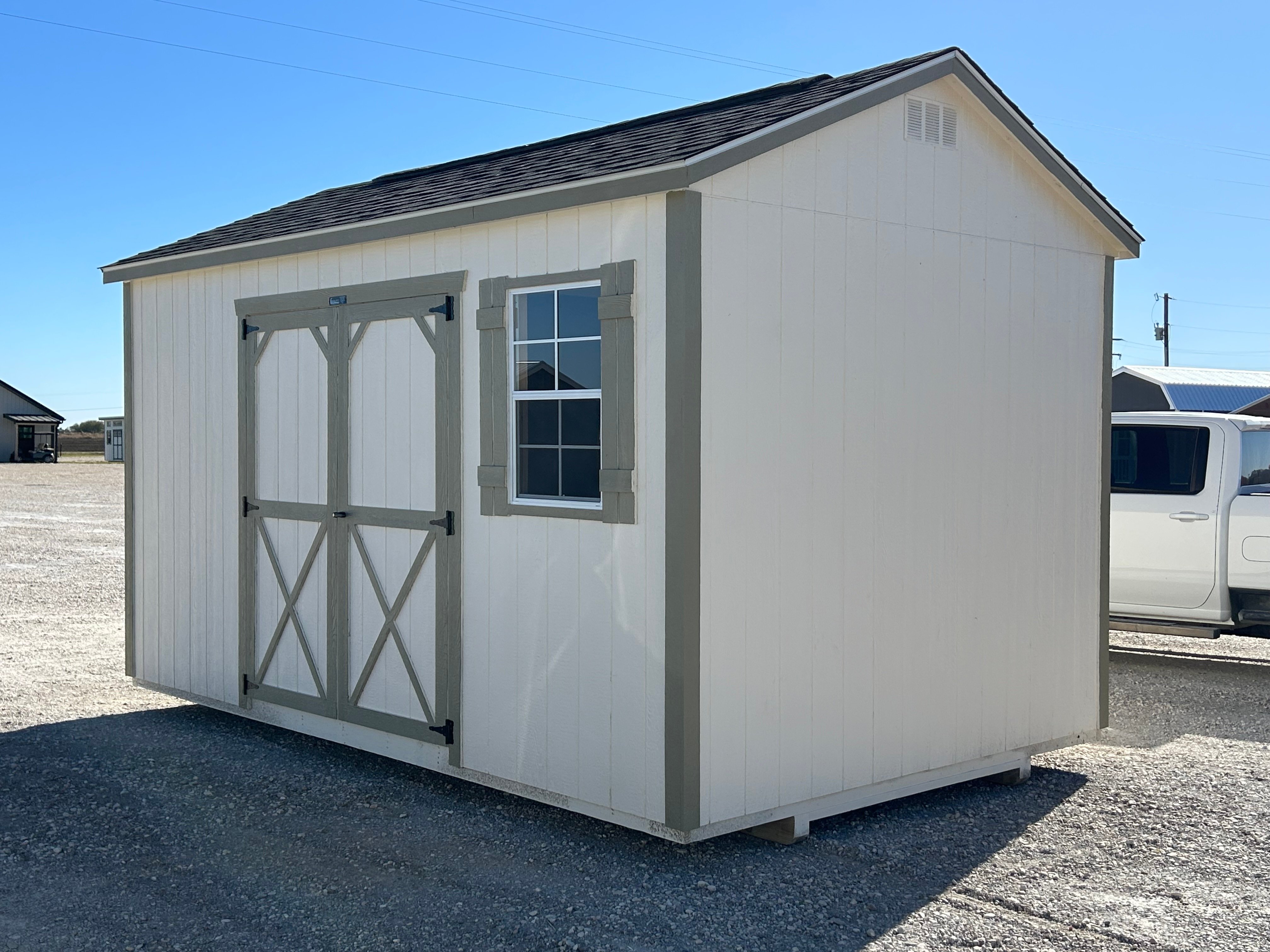 10x16 Elite Garden Shed #7244