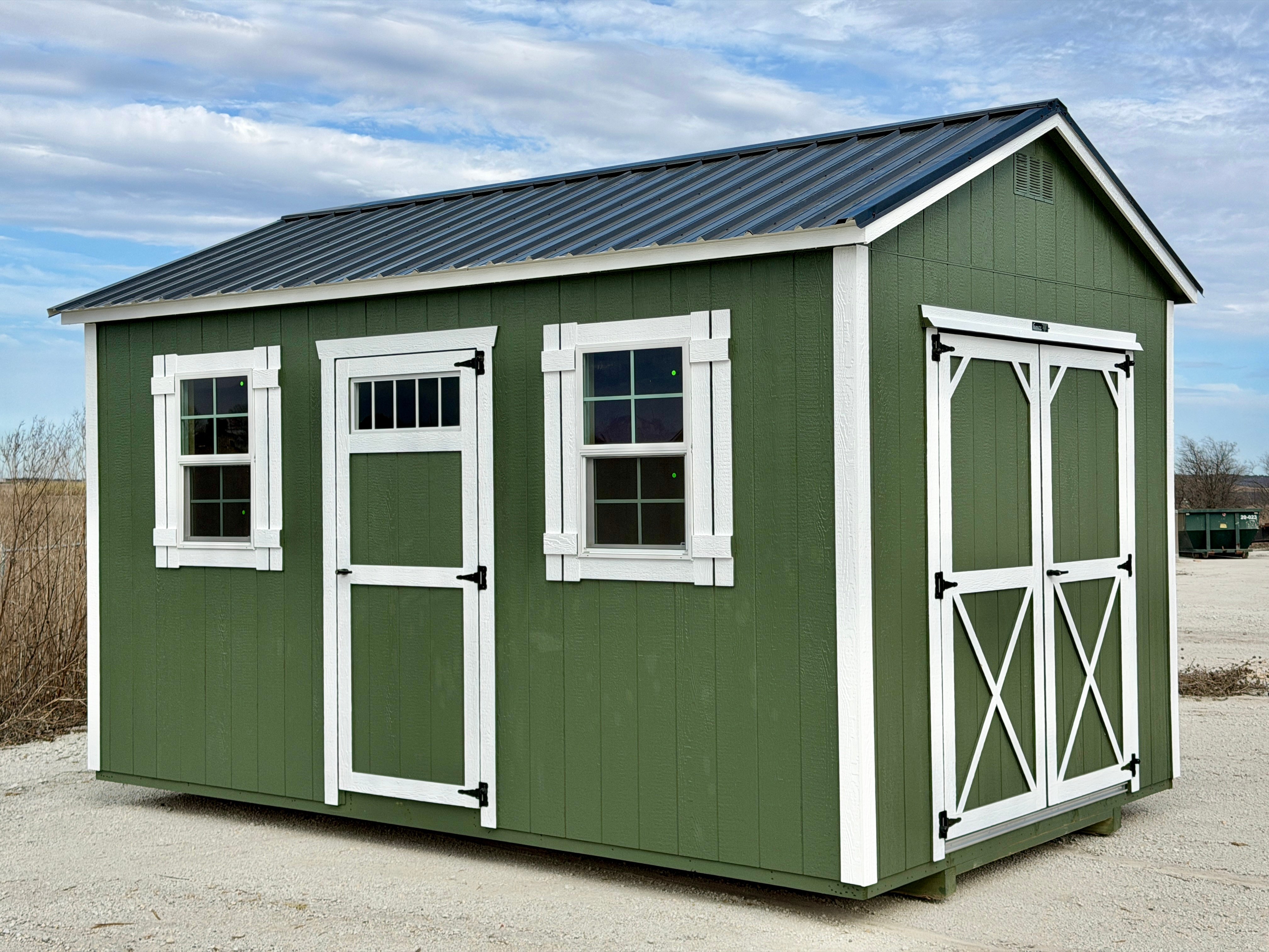 10x16 Elite Garden Shed #7581