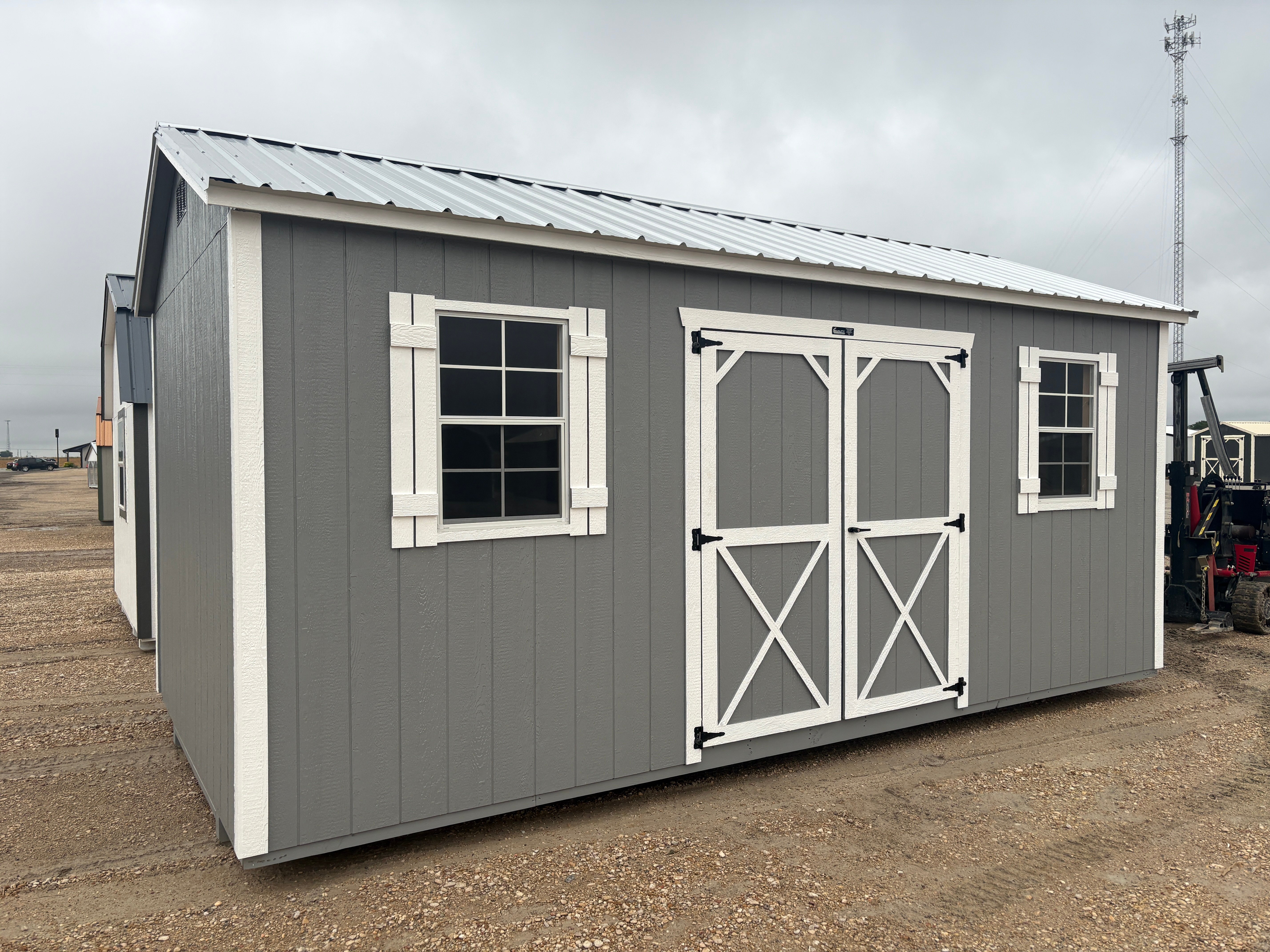 10x20 Elite Garden Shed #8280