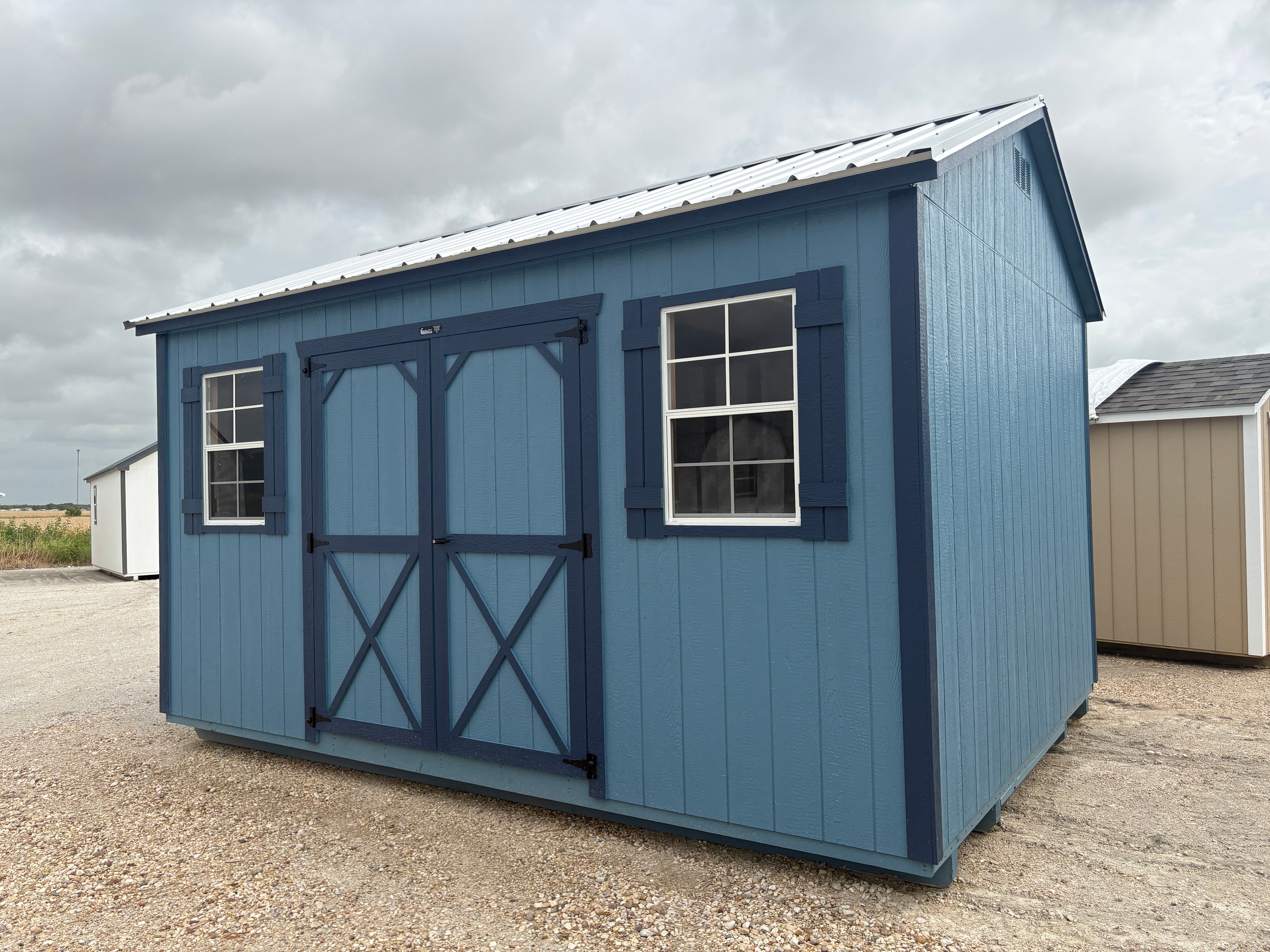 12x16 Elite Garden Shed #8379