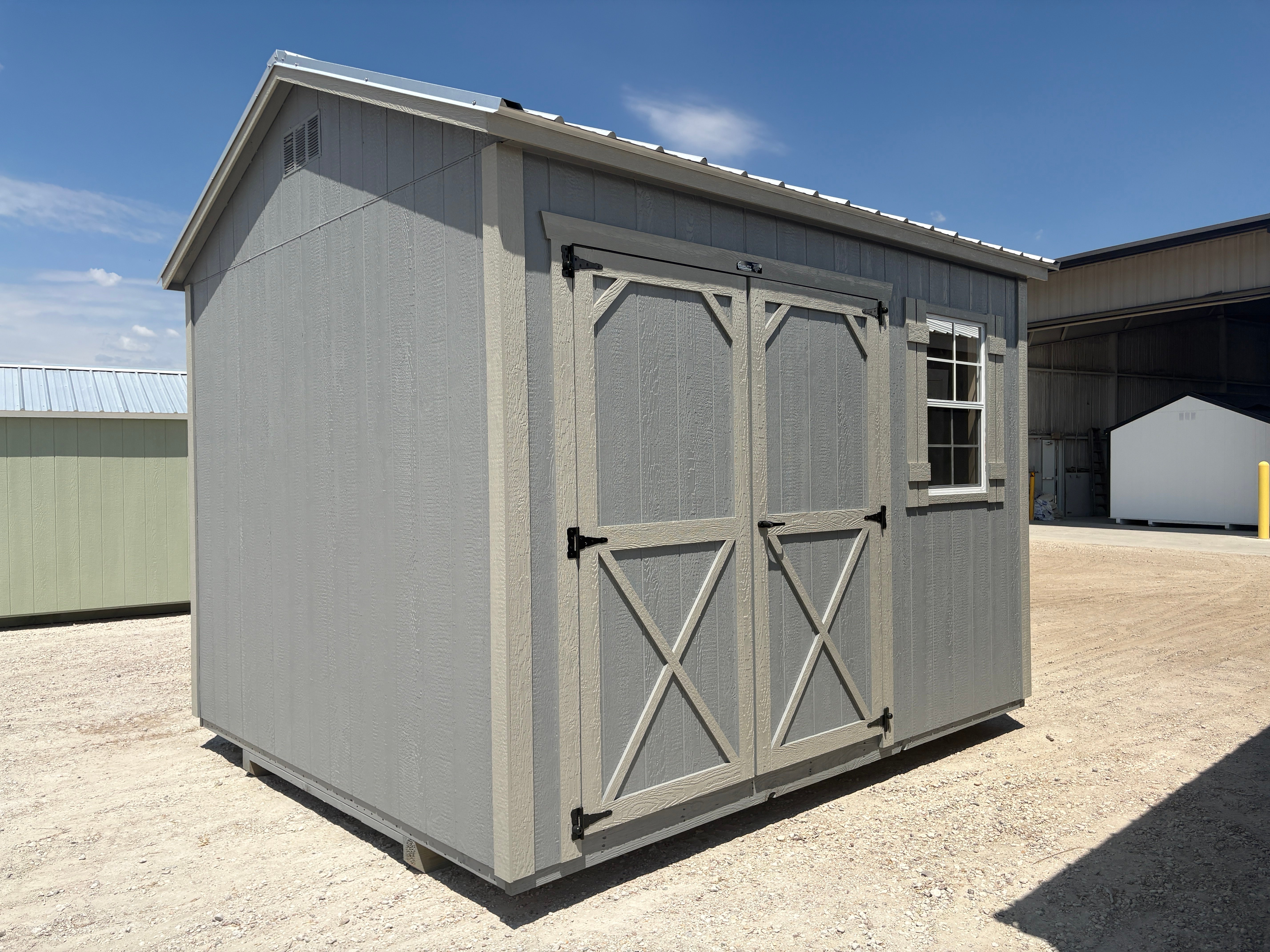 10x12 Elite Garden Shed #8598
