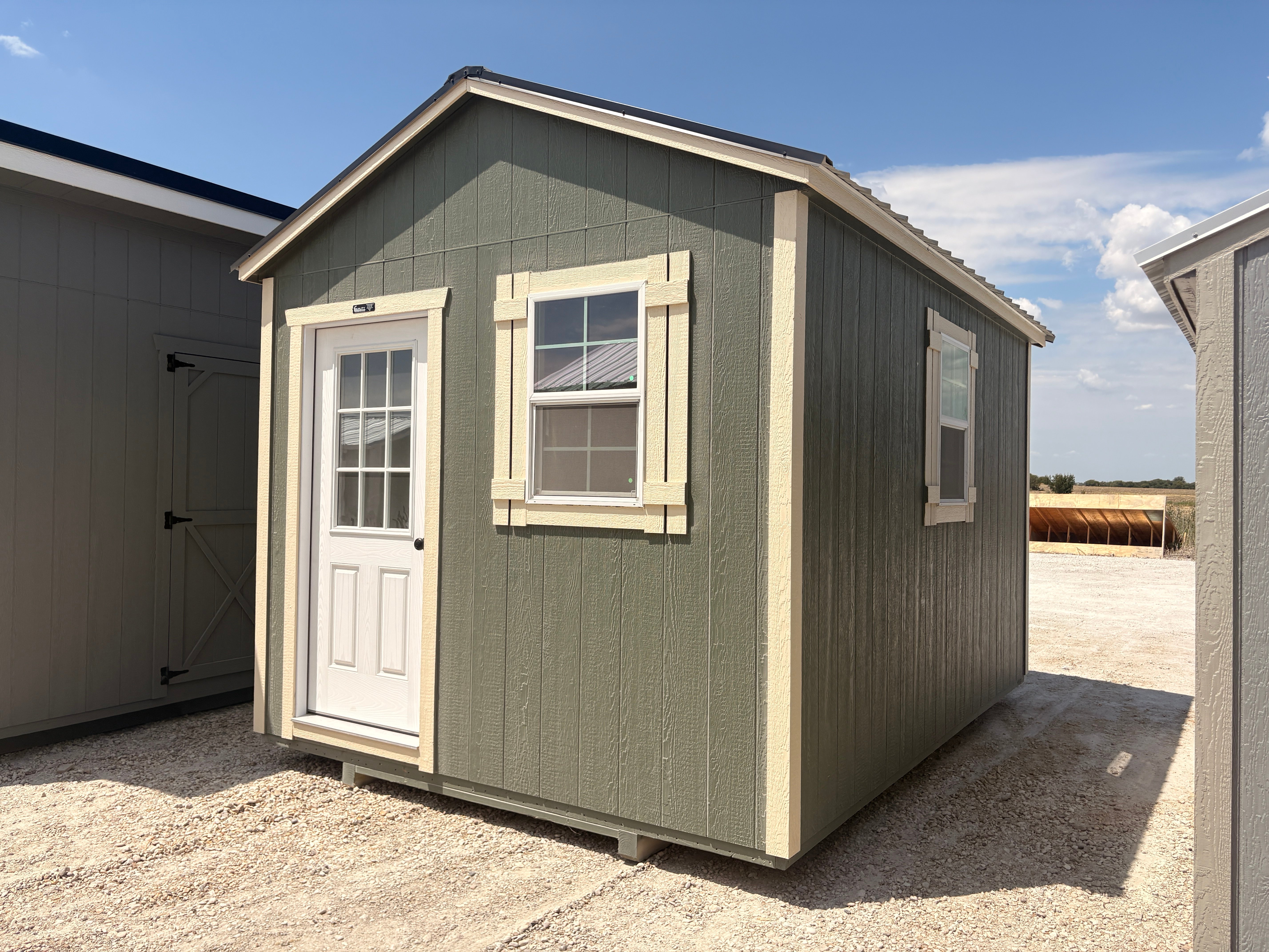 10x14 Elite Garden Shed #8601