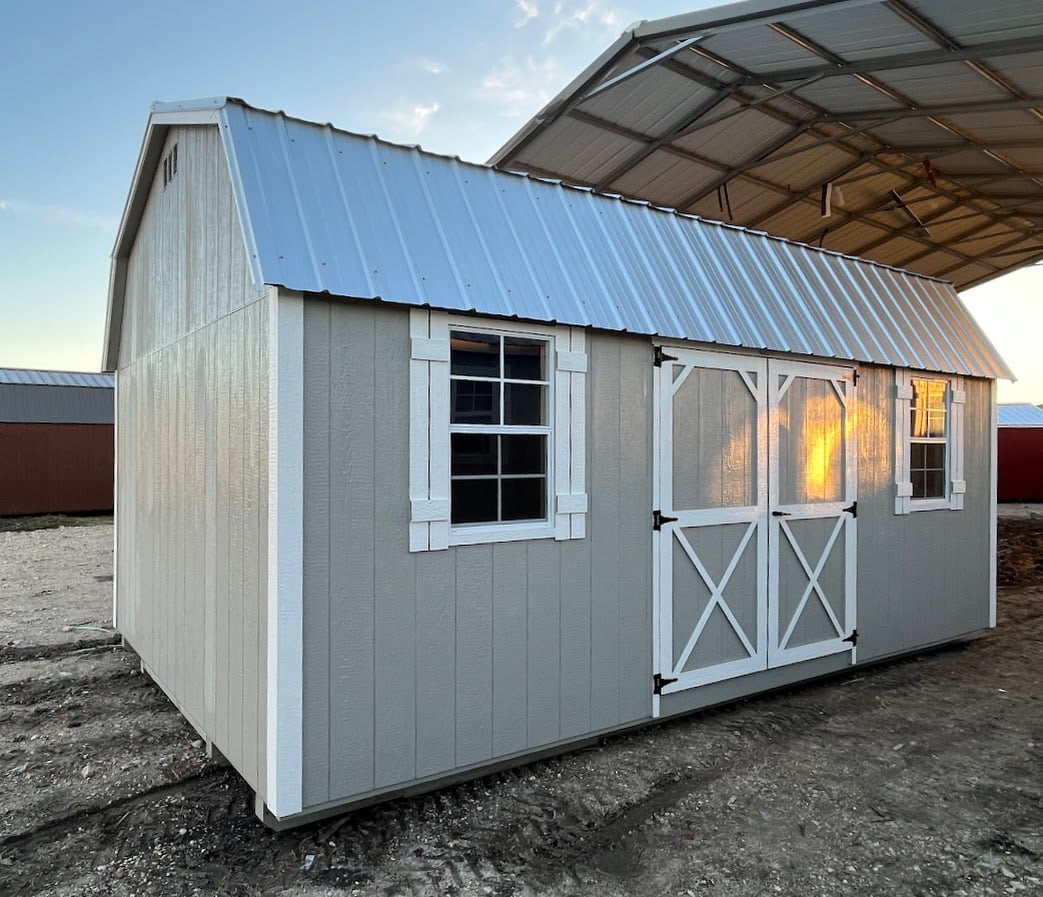 12x20 Elite Lofted Barn #4833