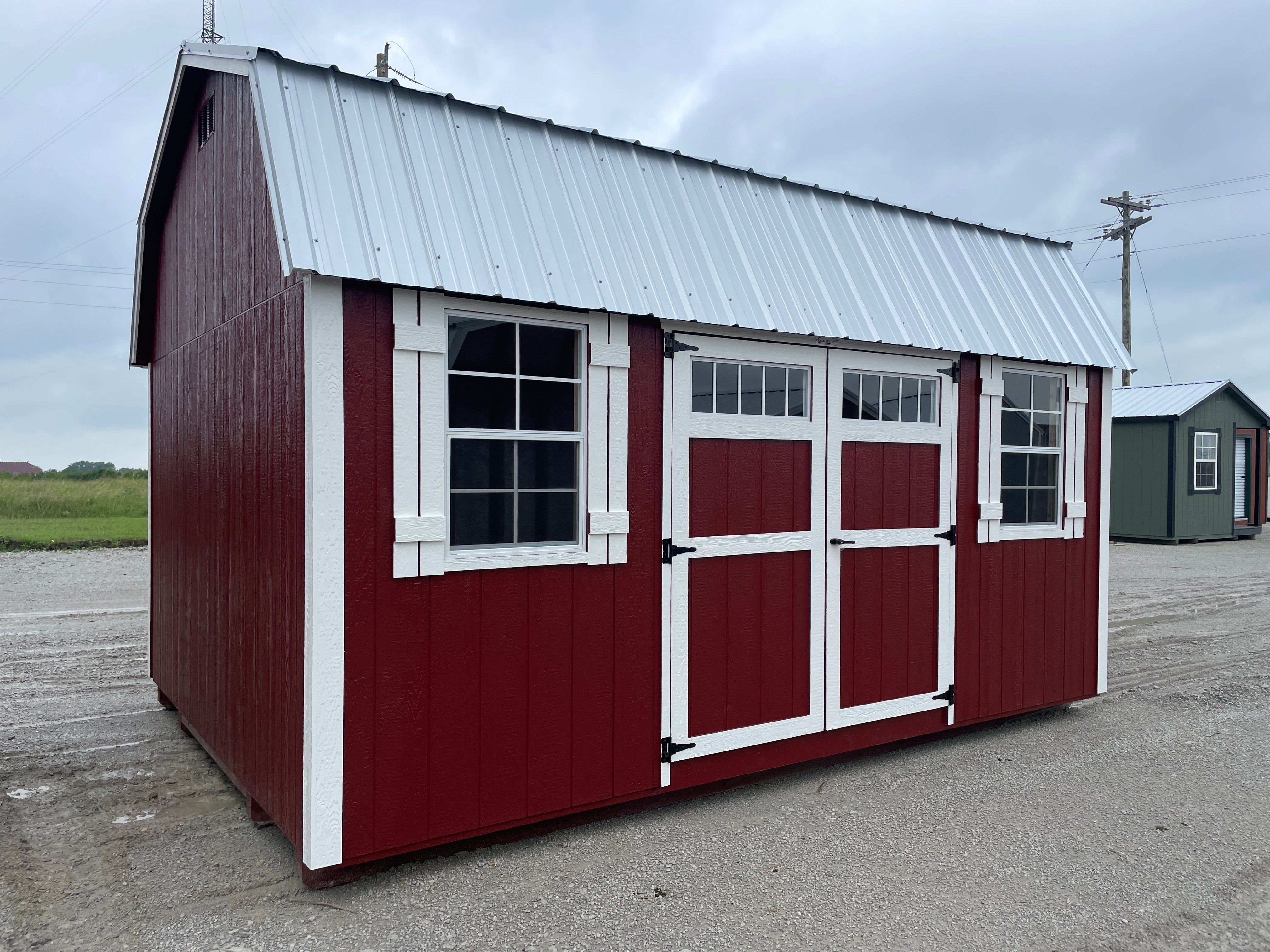 12x16 Elite Lofted Barn #4980