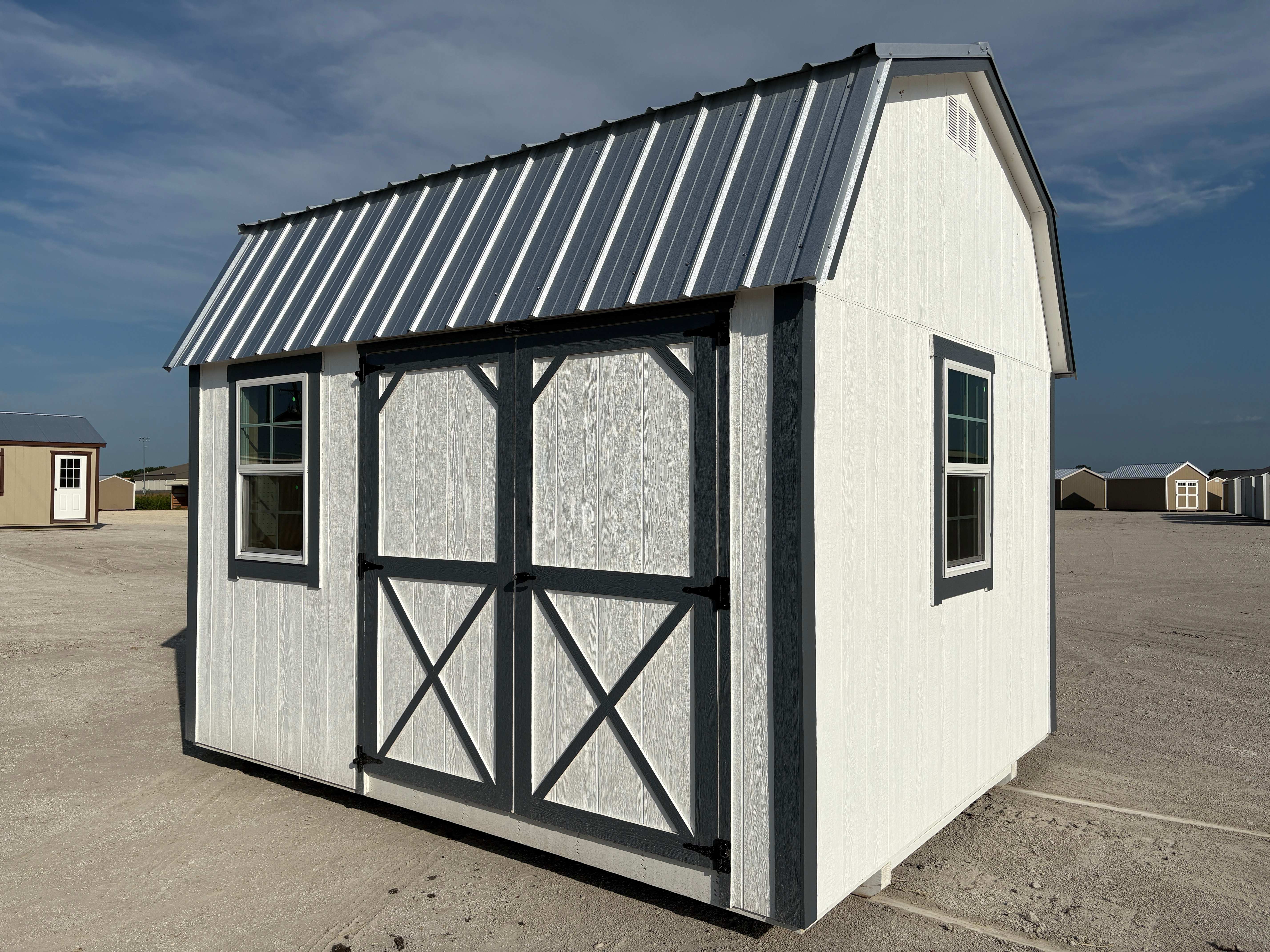 10x12 Elite Lofted Barn #6836