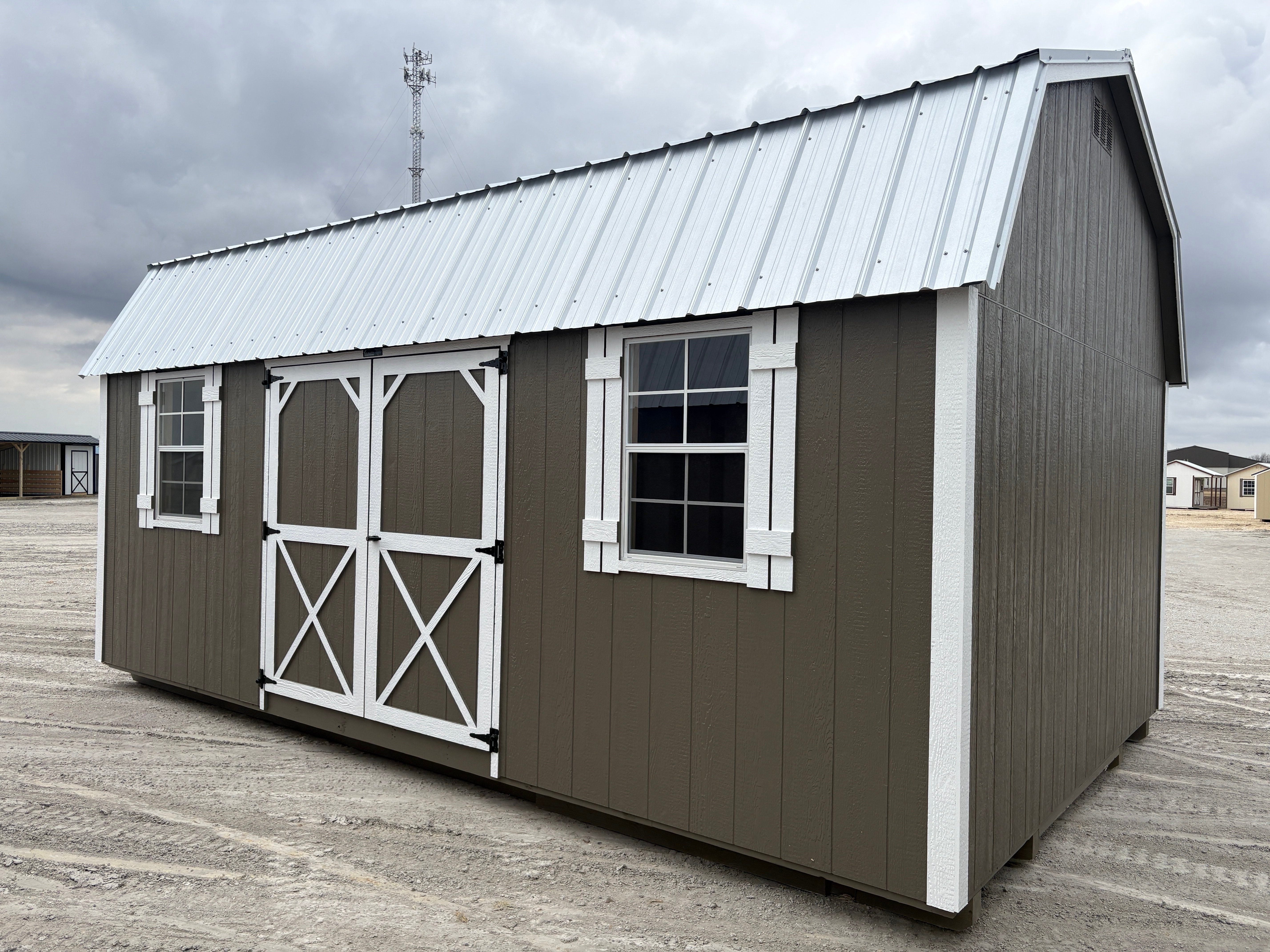 12x20 Elite Lofted Barn #7604