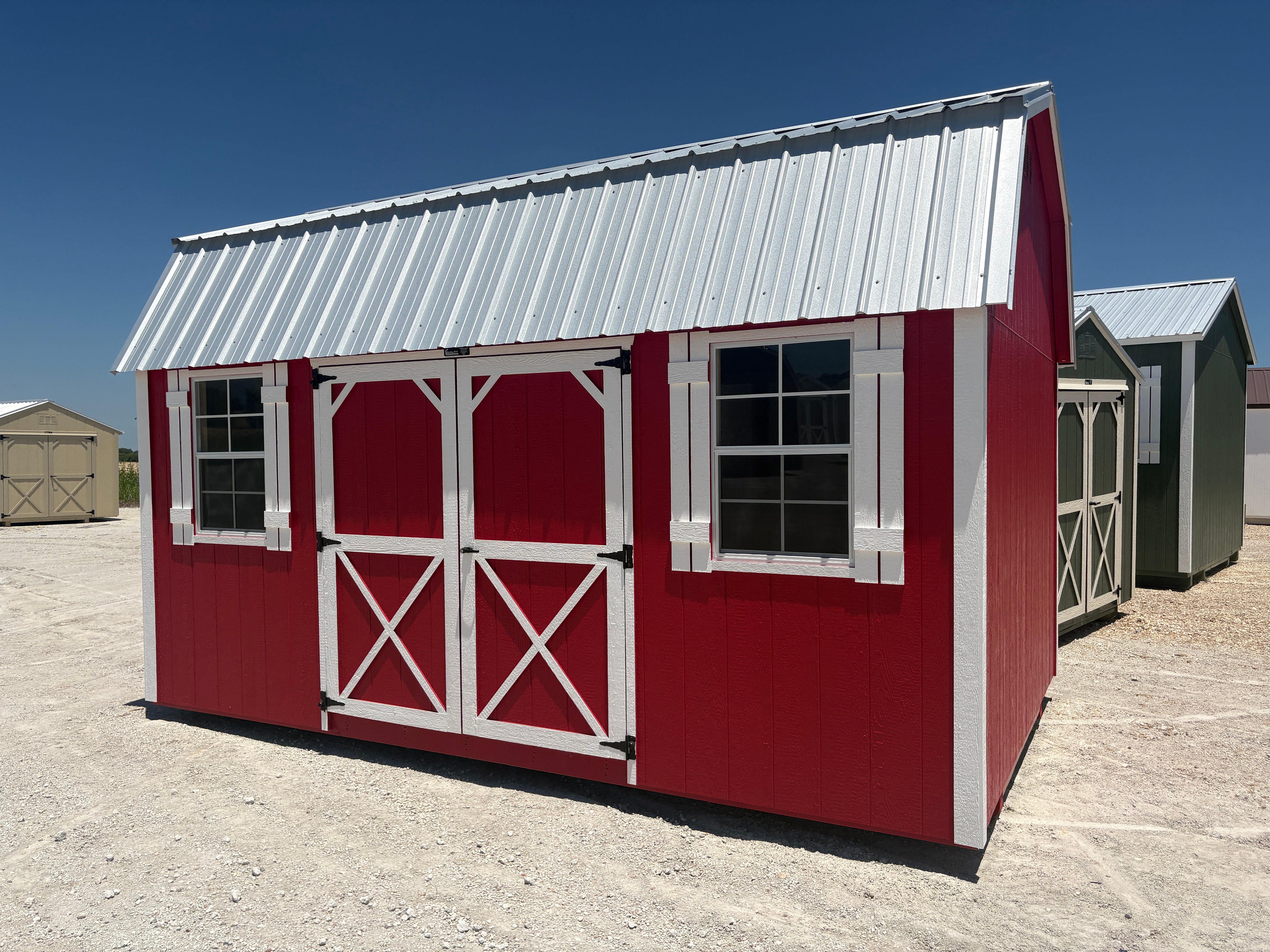 10x16 Elite Lofted Barn #8365