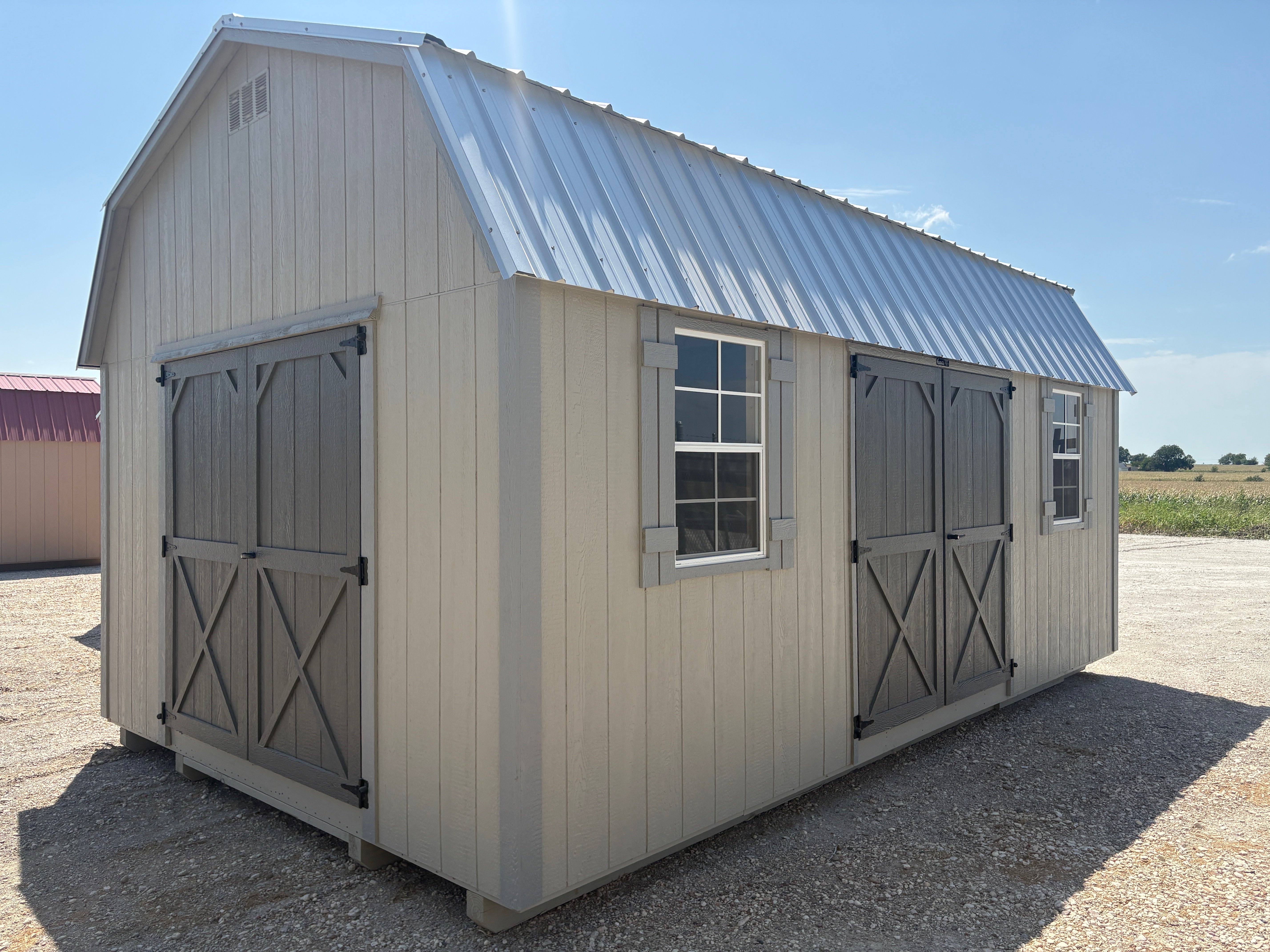 12x20 Elite Lofted Barn #7358