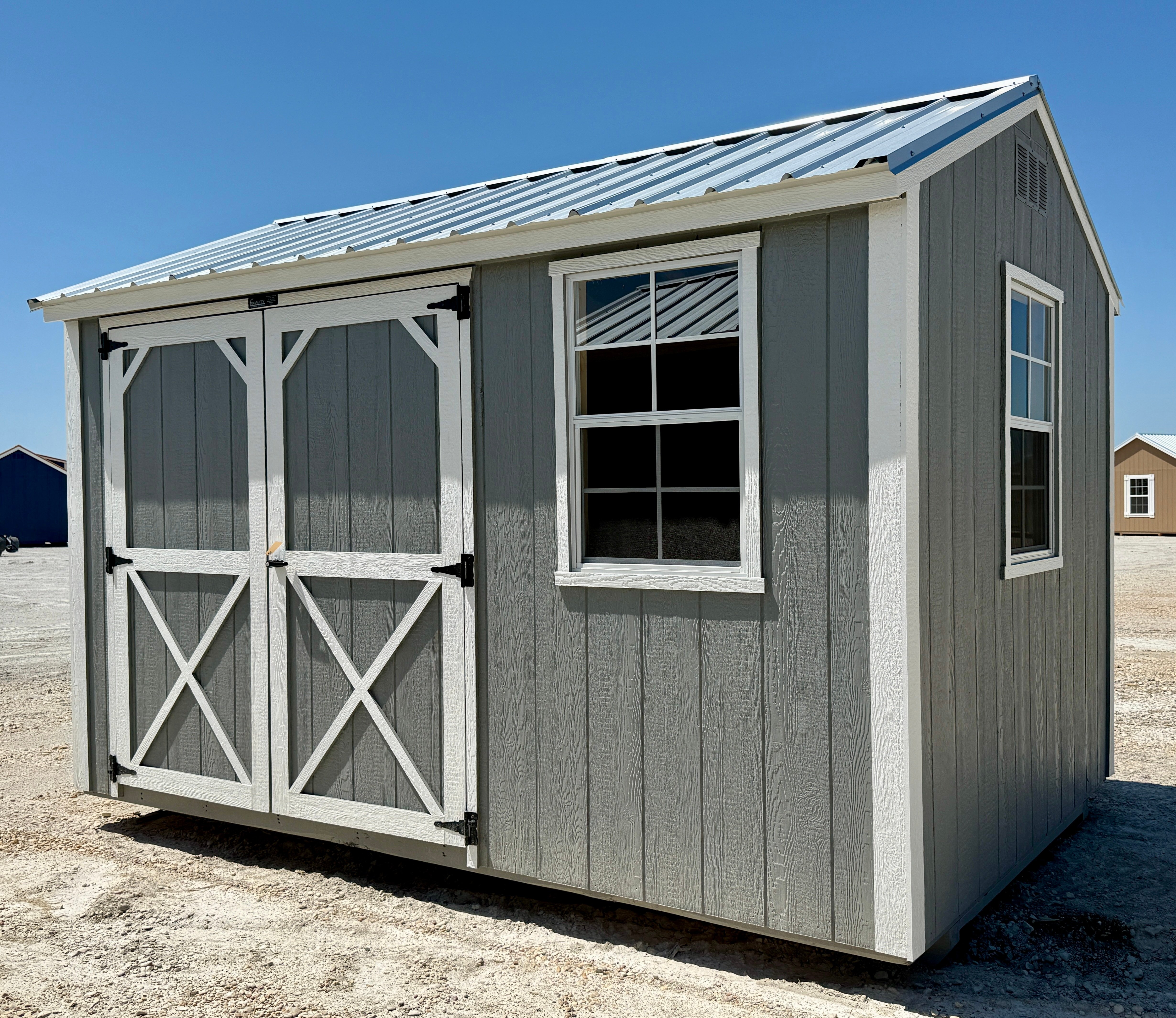 8x12 Garden Shed #6324