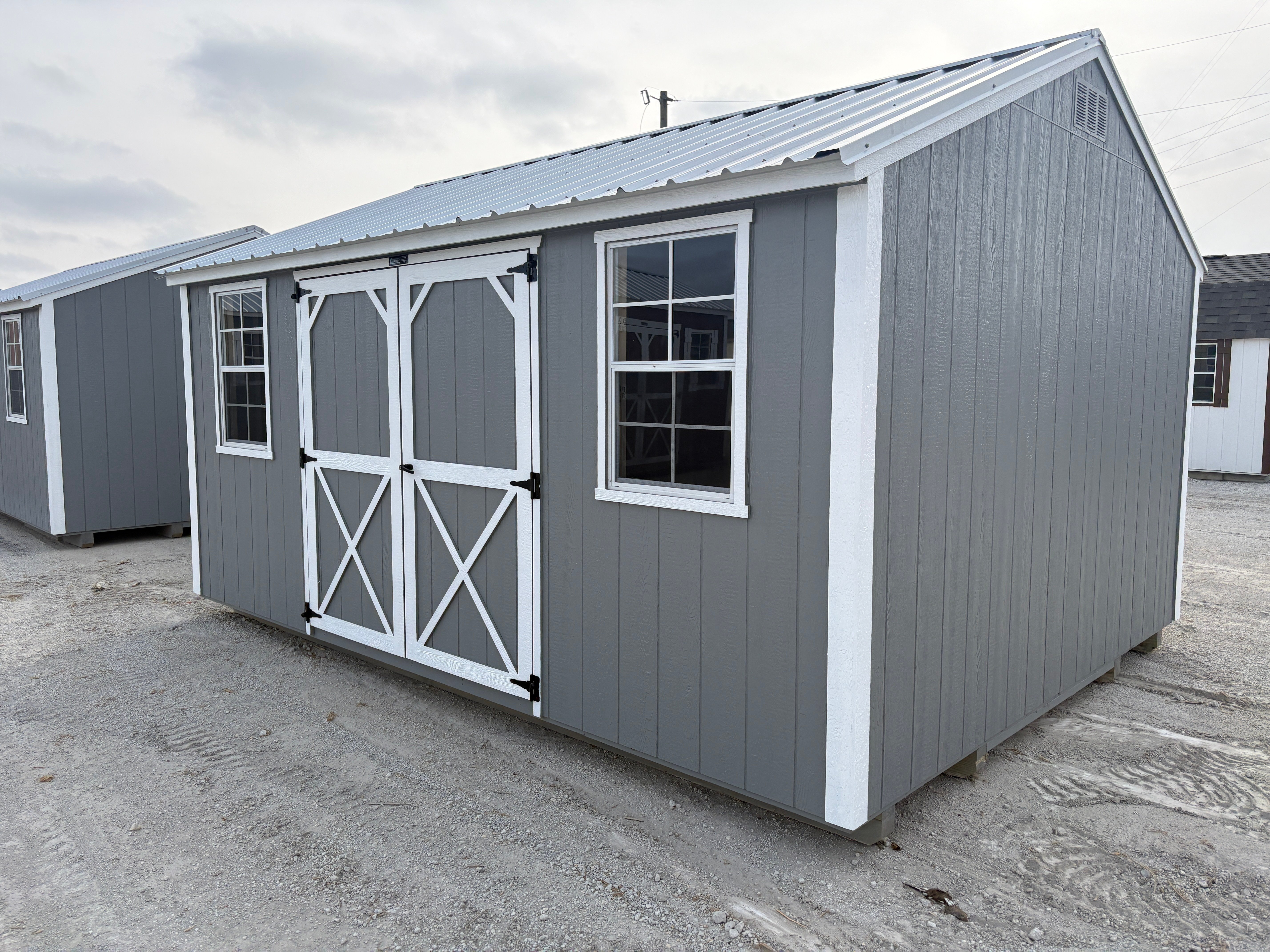 12x16 Garden Shed #7530