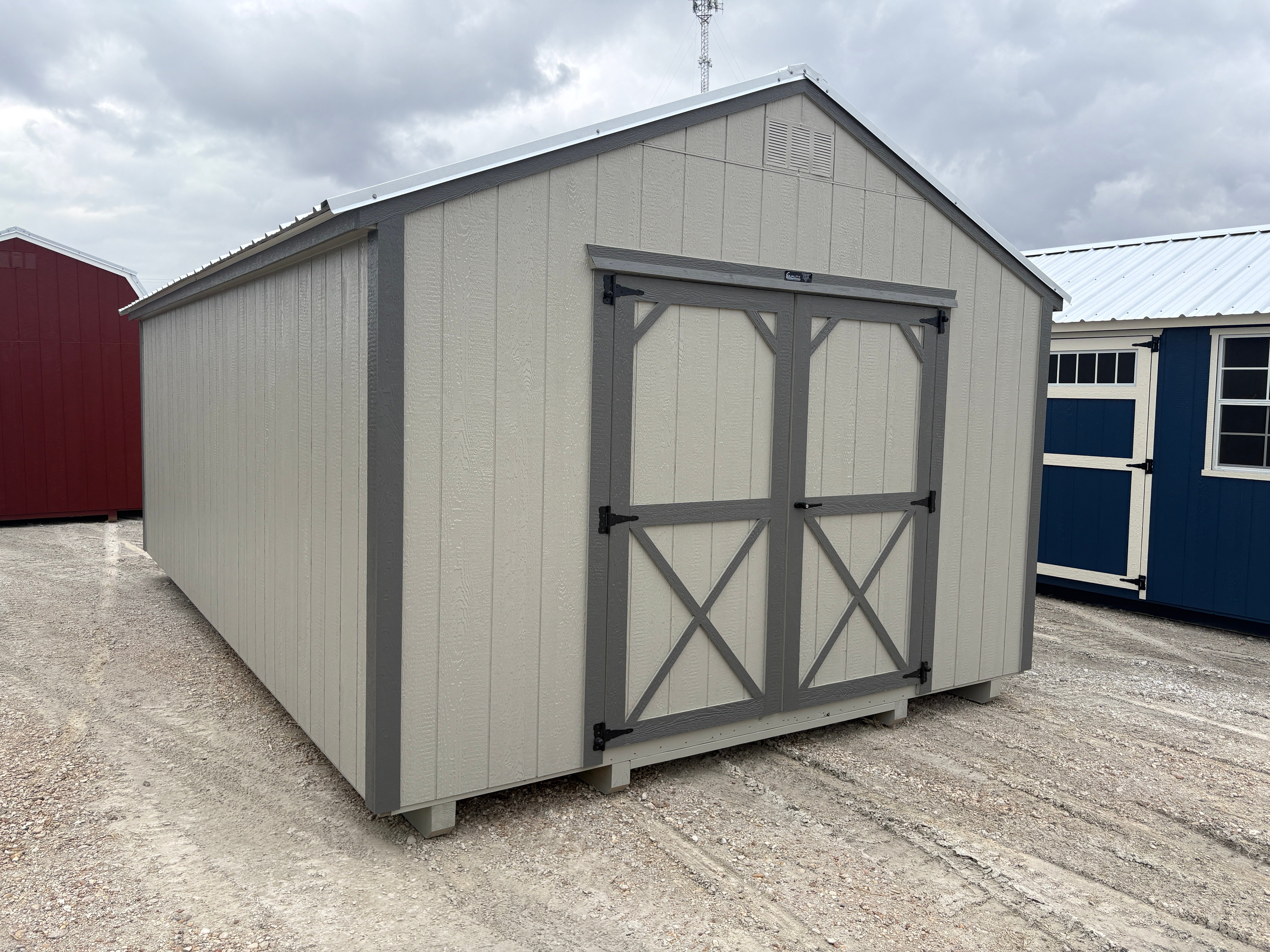 12x20 Utility Shed #7591
