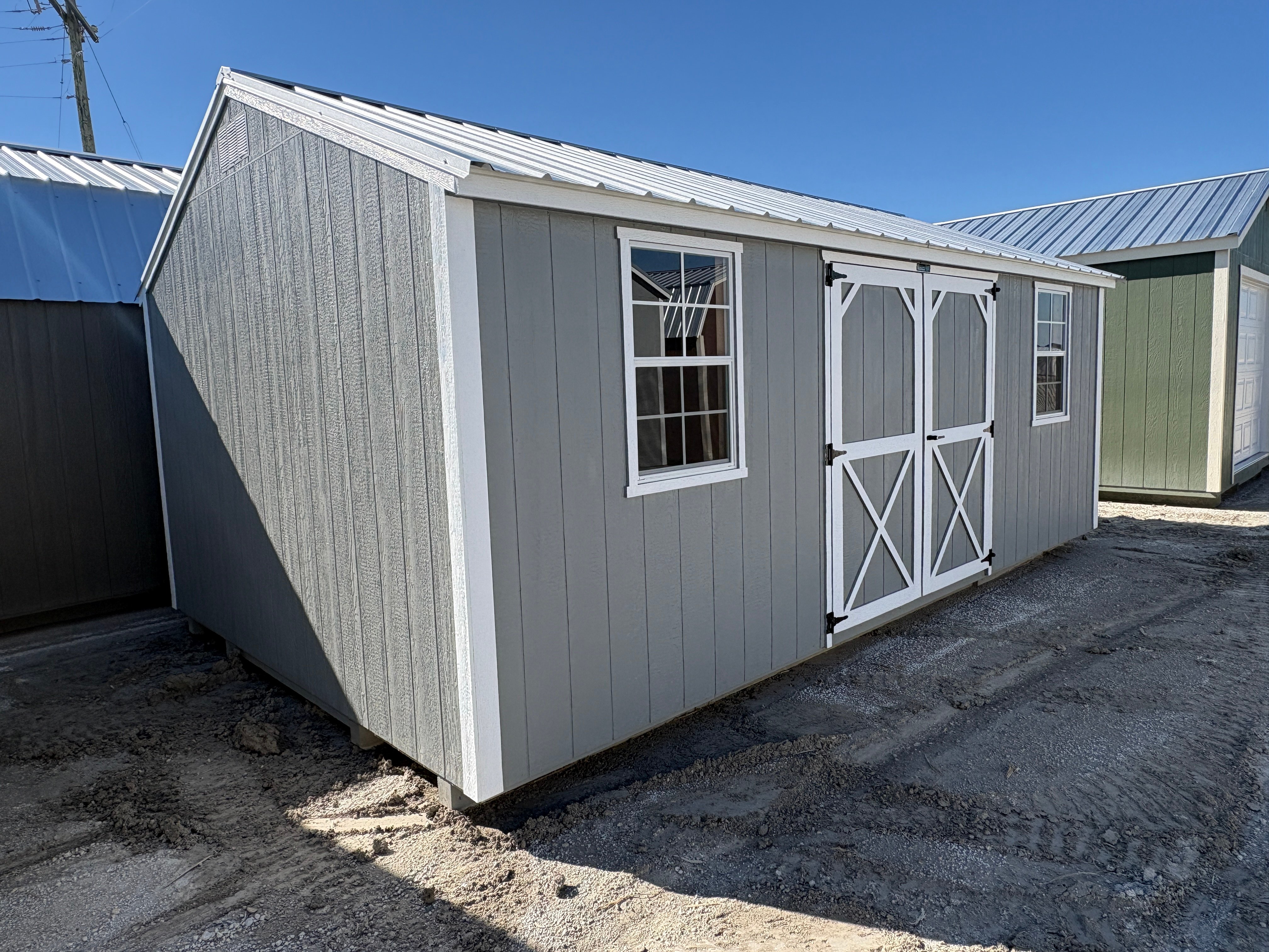 12x20 Garden Shed #7700