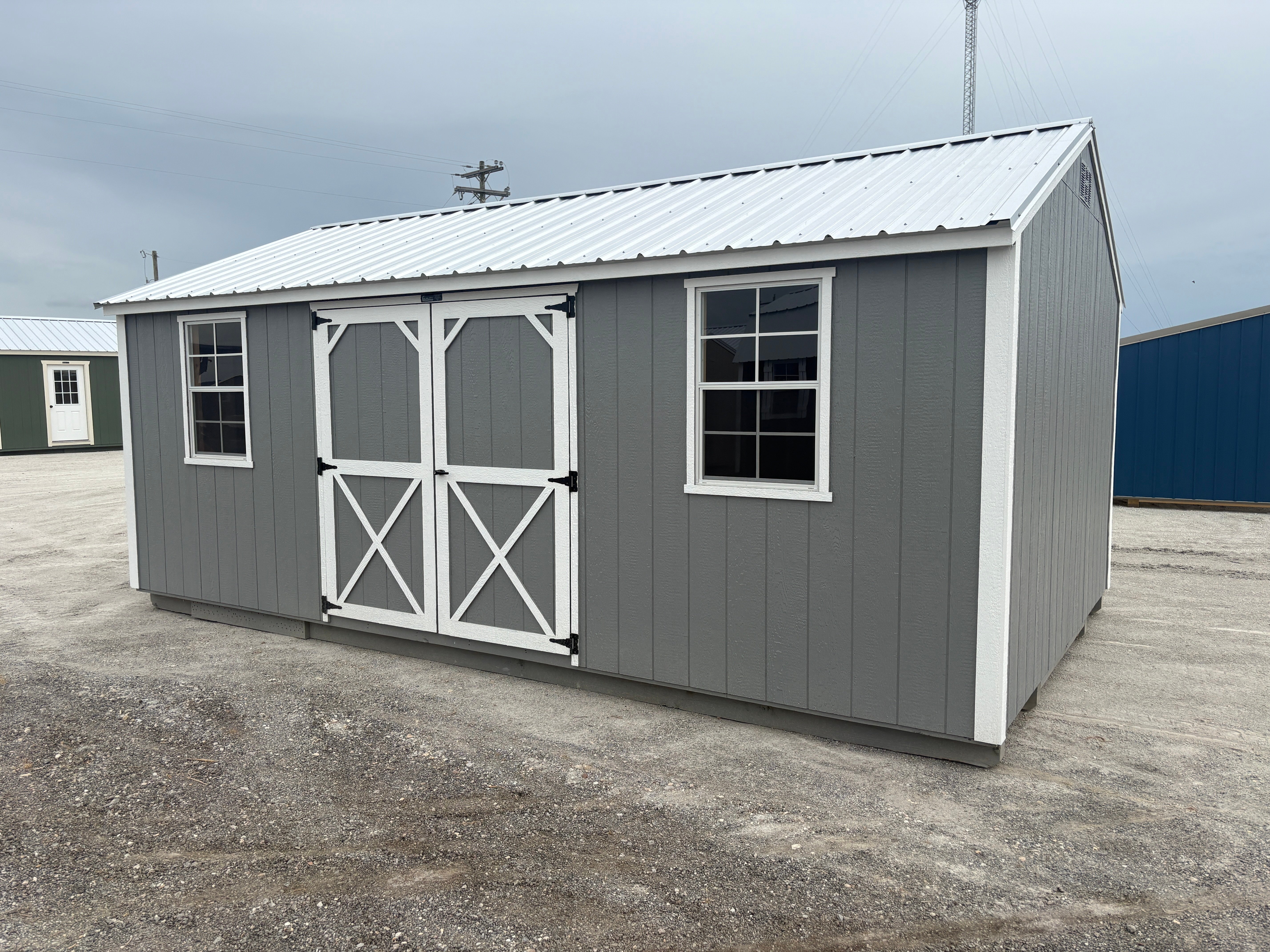 12x20 Garden Shed #8109